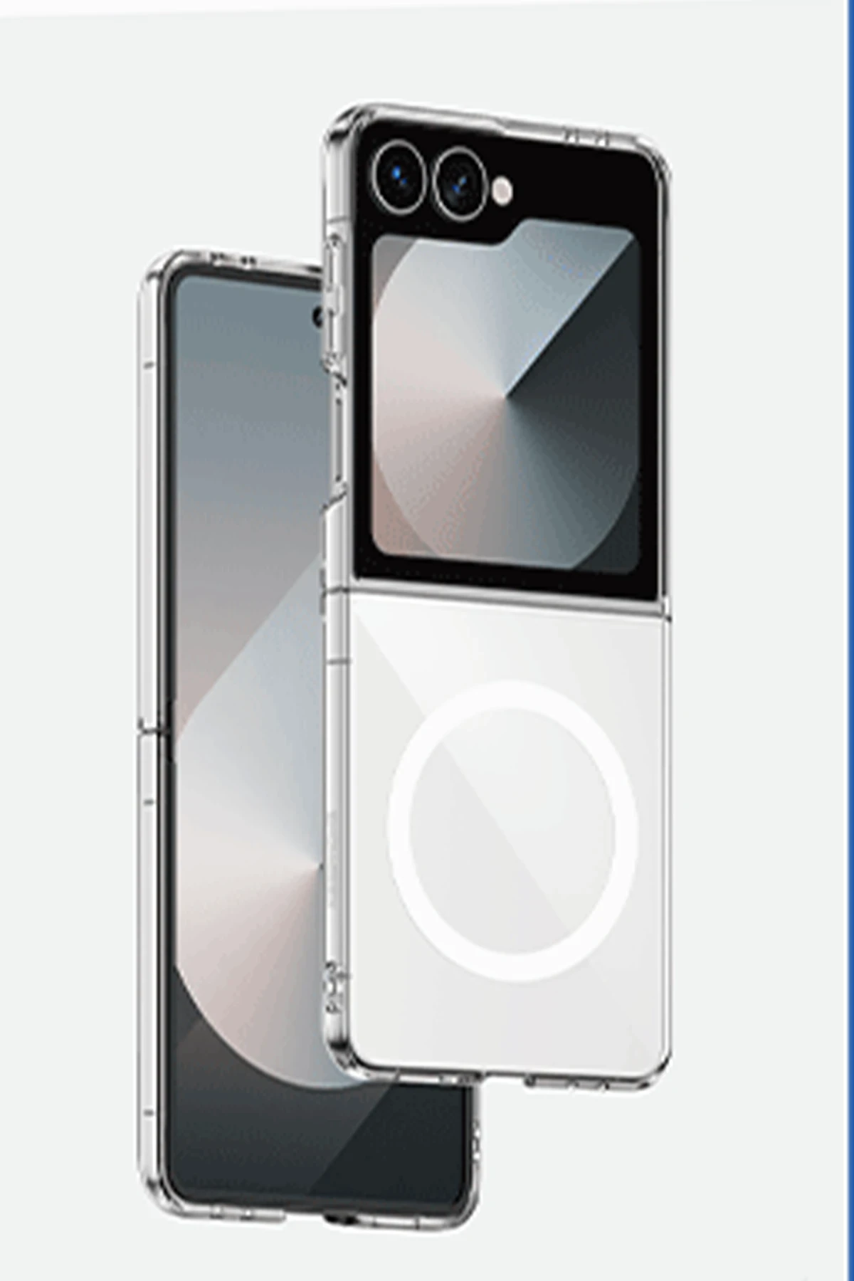 Keephone Samsung Galaxy Z Flip 7 X-Crystal Slim Magsafe Kılıf