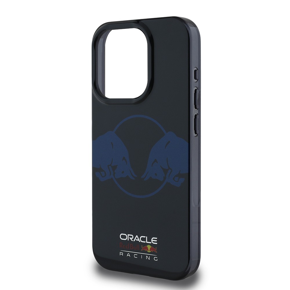 Apple iPhone 15 Pro Max Kılıf Redbull Orjinal Lisanslı M-safe Şarj Özellikli IML Çift Boğa Baskılı Sert PC Kapak