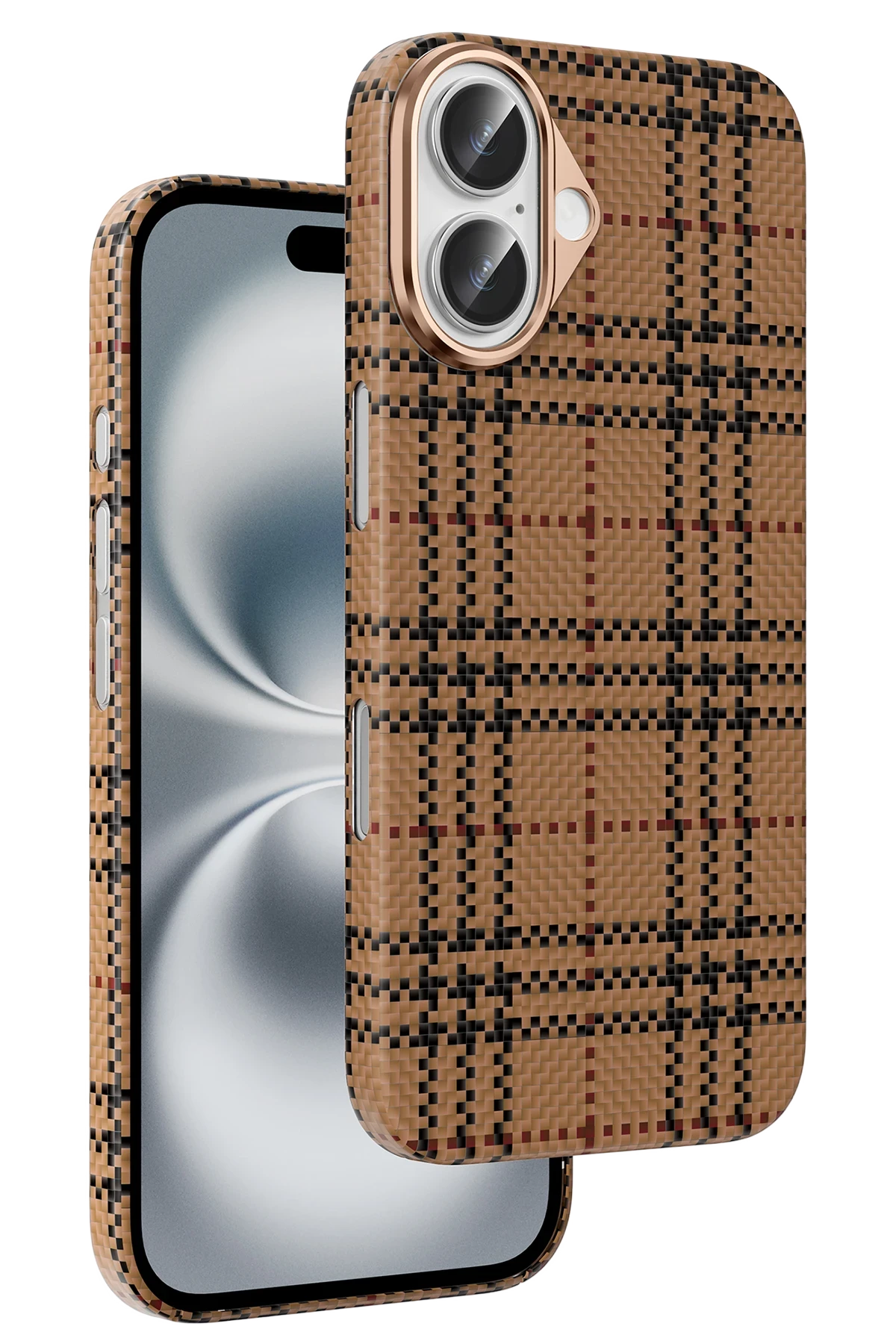 Keephone iPhone 16 Scots Kevlar Magsafe Kılıf