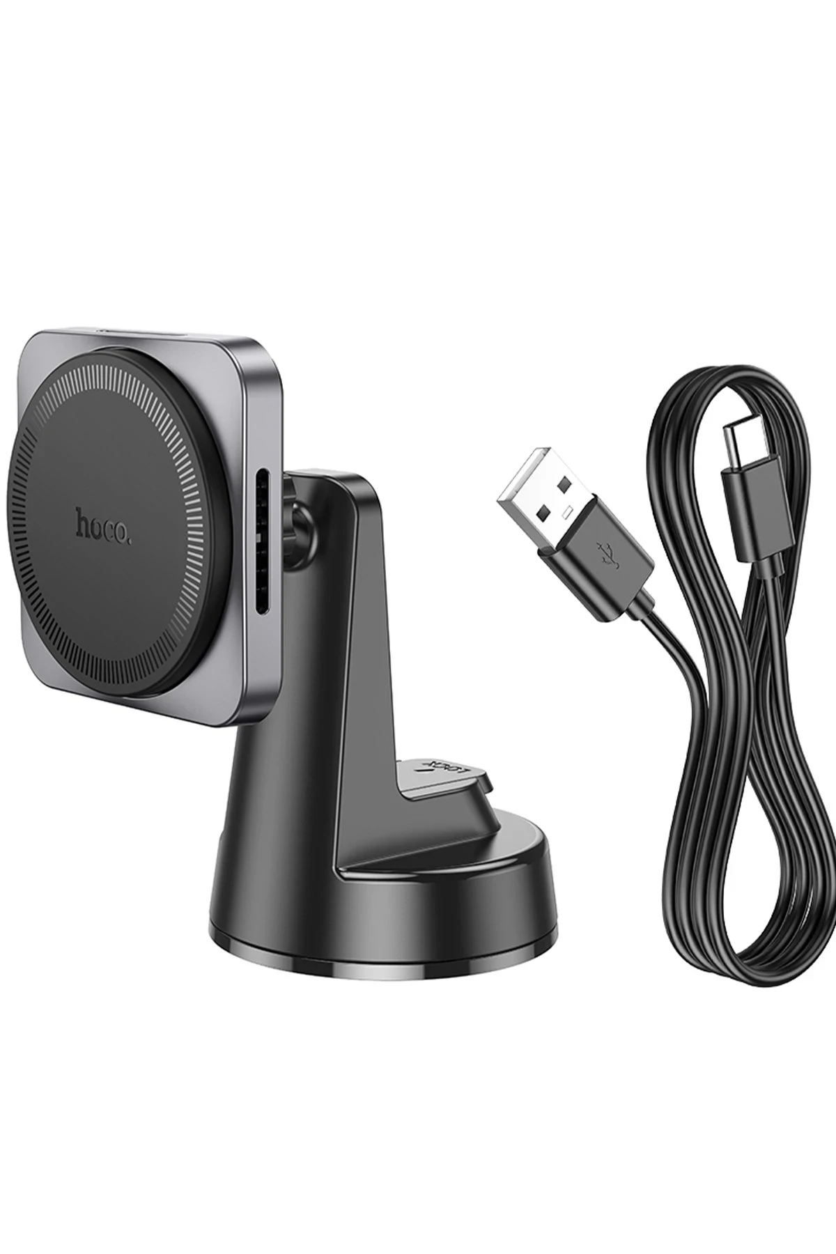 Hoco. HW16 Vantuzlu 15W Kablosuz Şarjlı Magsafe Manyetik Tutucu
