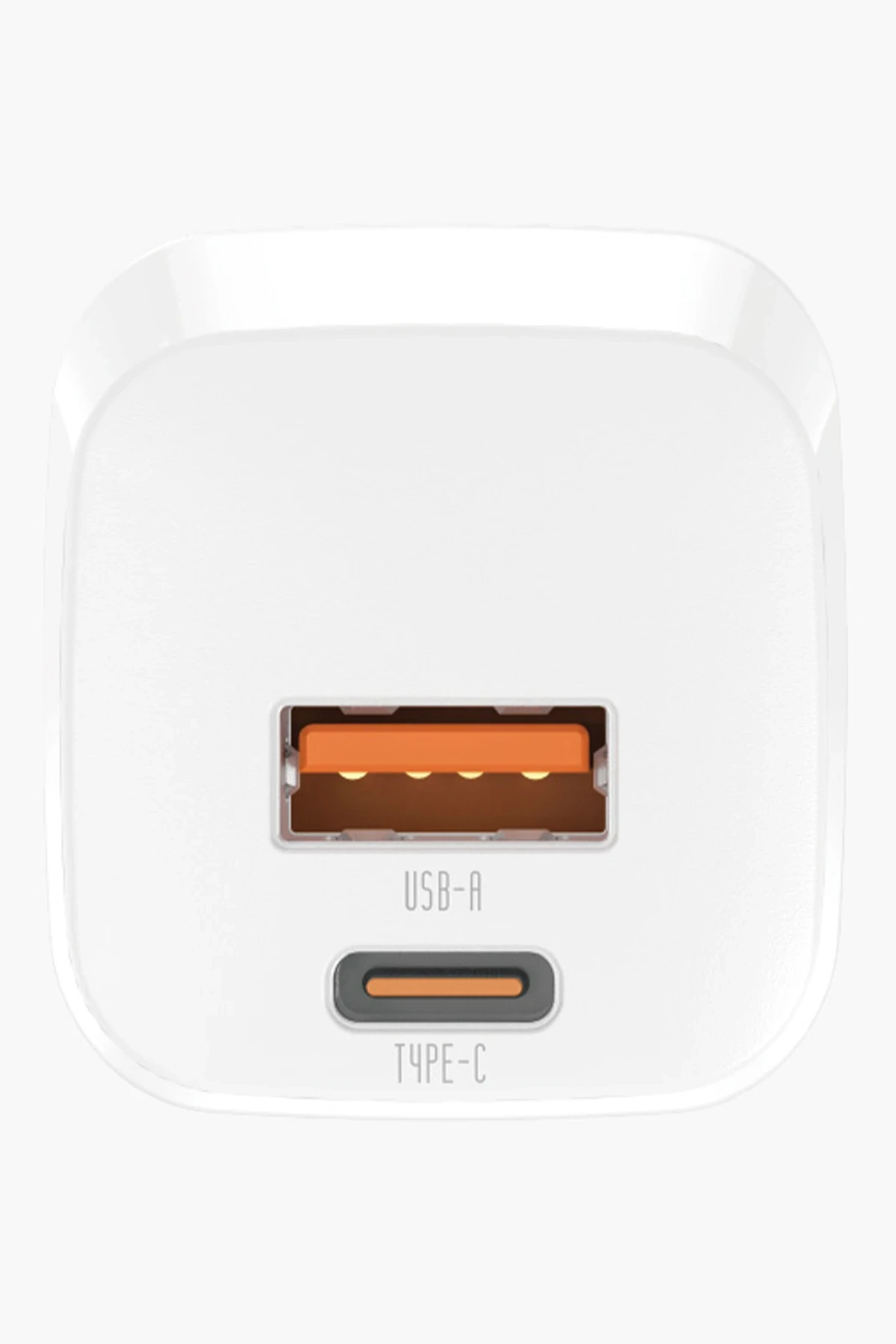 Keephone GaN Wall CH23091 30W 1 Adet Type-C ve 1 Adet USB Çıkışlı GaN Şarj Cihazı
