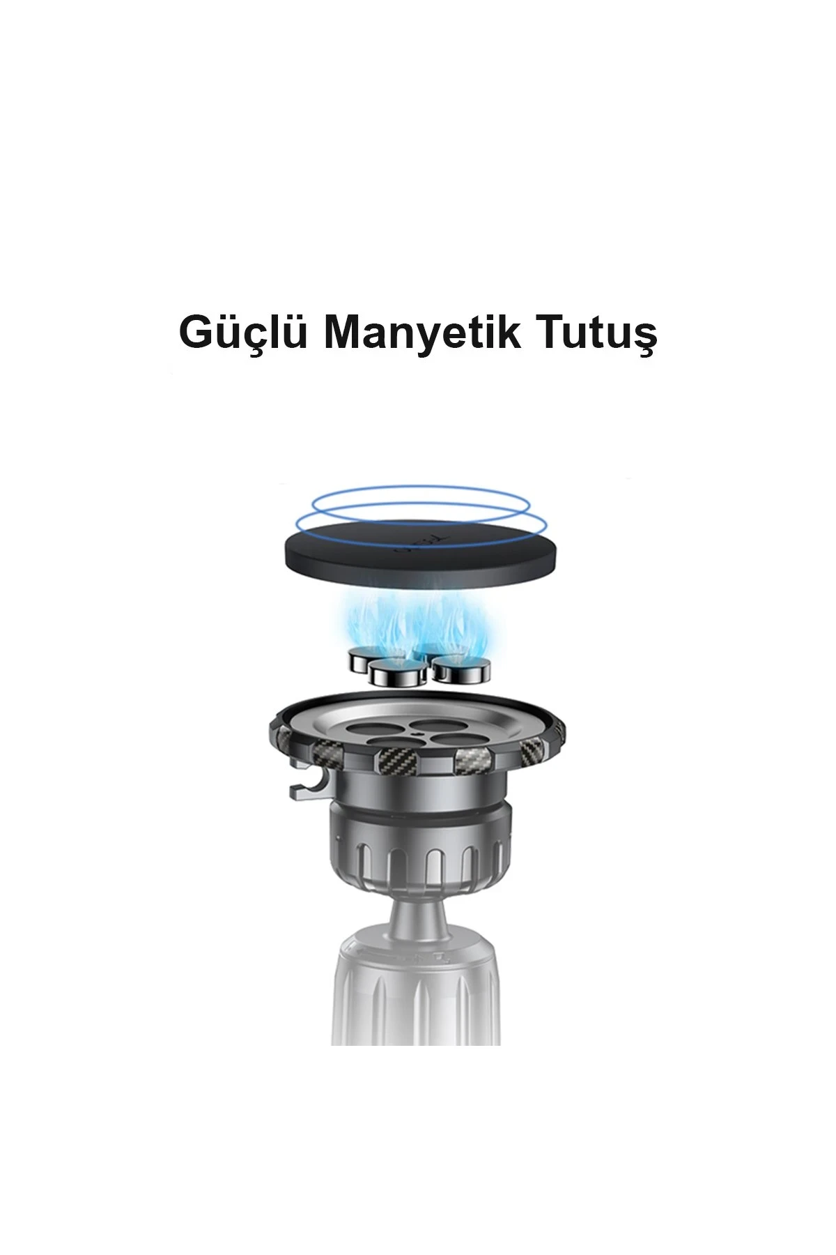 Yesido C154 Izgara Klipsli Manyetik Magsafe Araç Tutucu