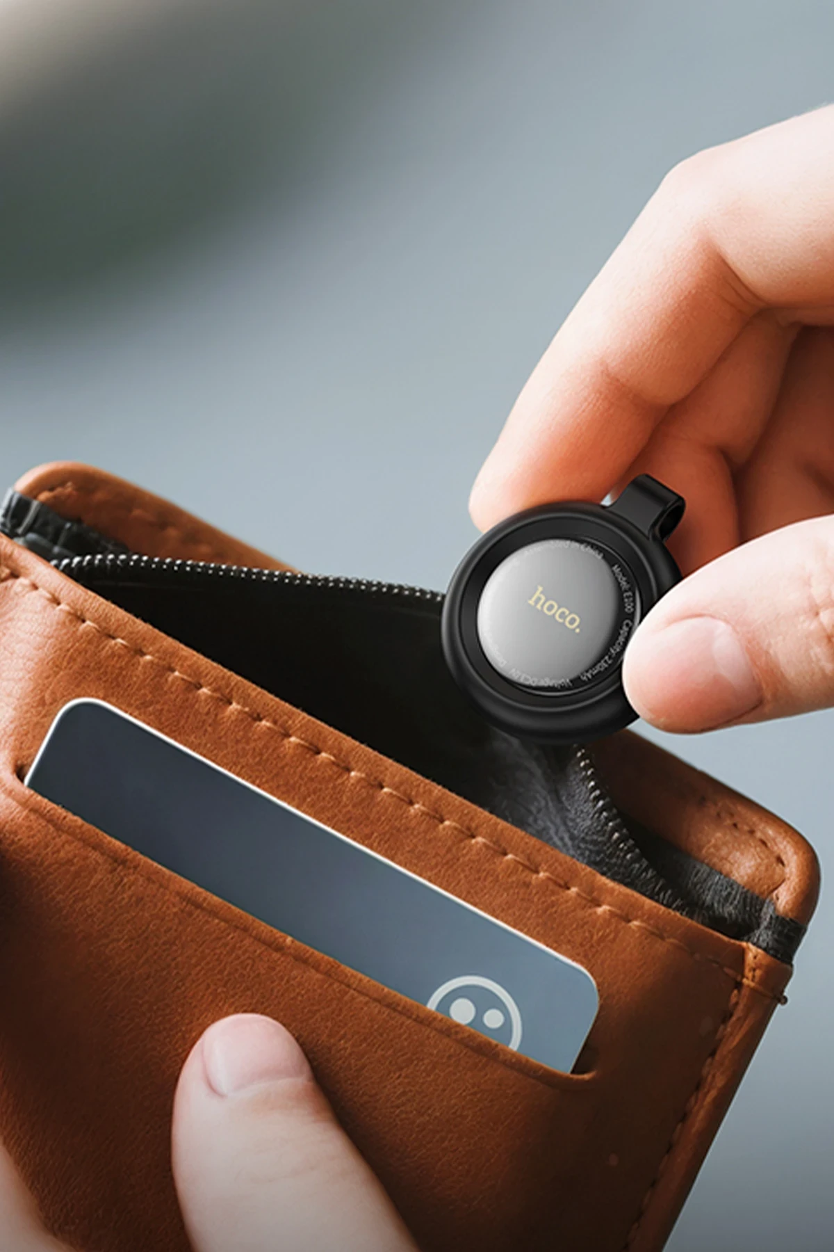 Hoco. E100 Graceful Intelligent Apple Find My Özellikli Anti-Lost AirTag Takip Cihazı