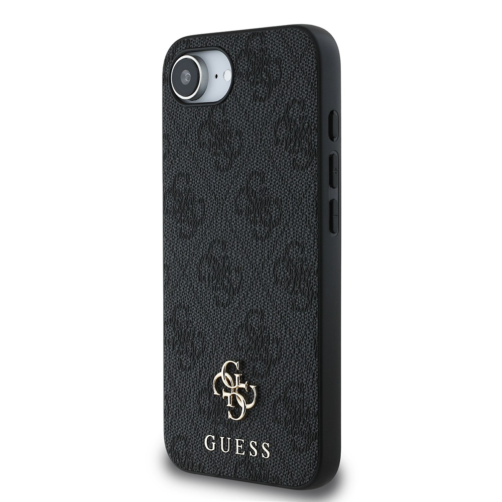 Apple iPhone 16E Kılıf Guess Orjinal Lisanslı M-safe Şarj Özellikli Small 4G Classic Kapak