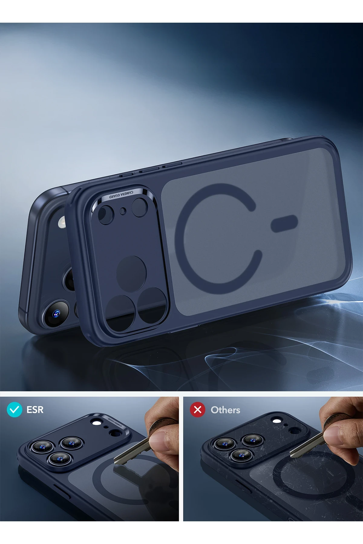 ESR Apple iPhone 17 Air Classic Hybrid Magsafe Kapak