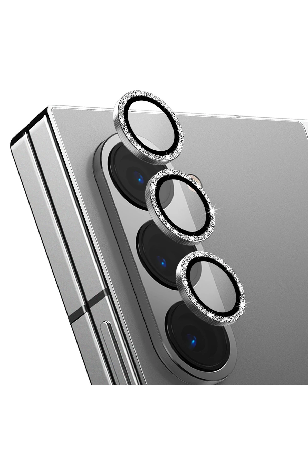 Uniq Samsung Galaxy Z Fold 6 Optix Simli Alüminyum Kamera Koruyucu