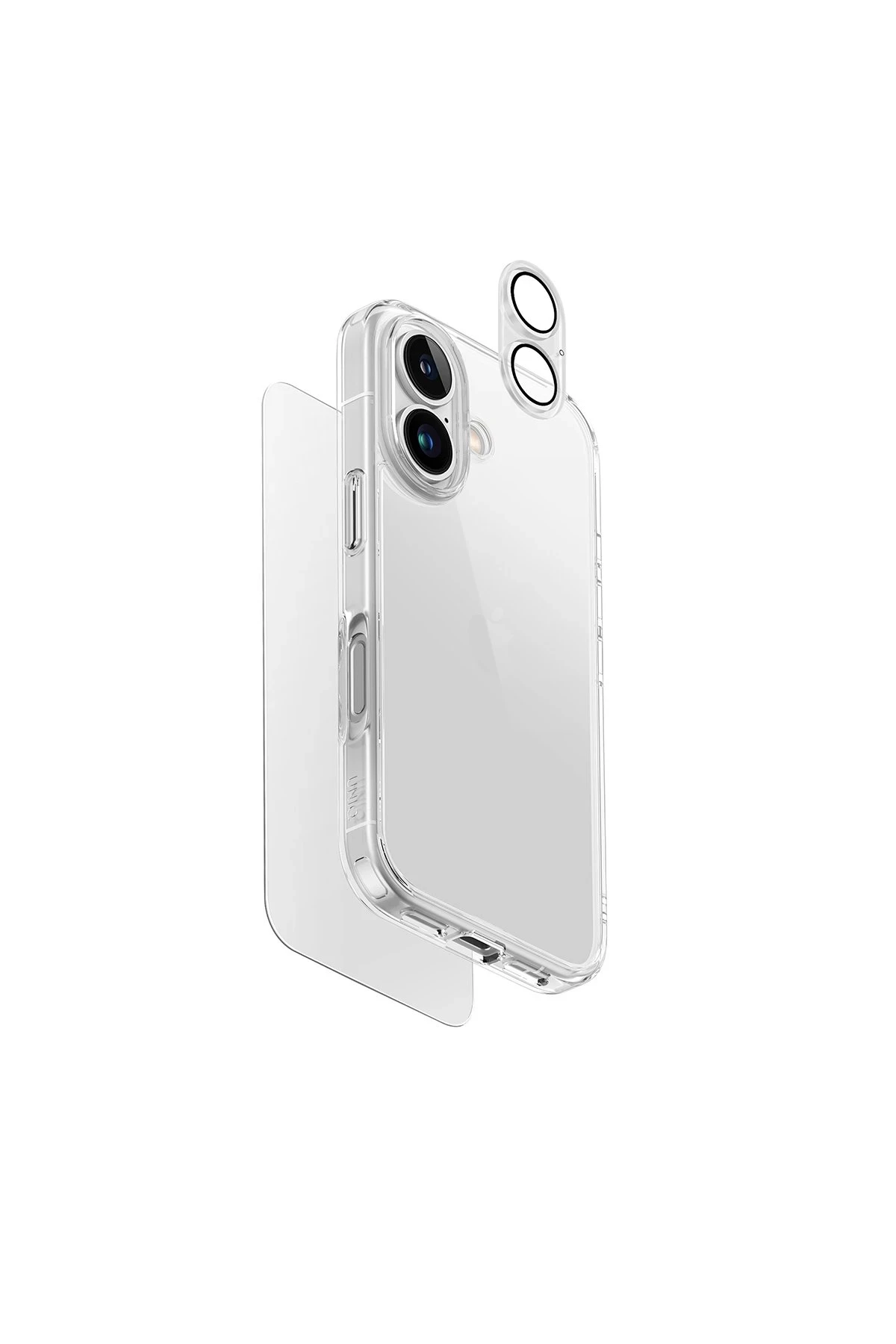 Uniq iPhone 16 Clearvue 3in1 Set Kapak