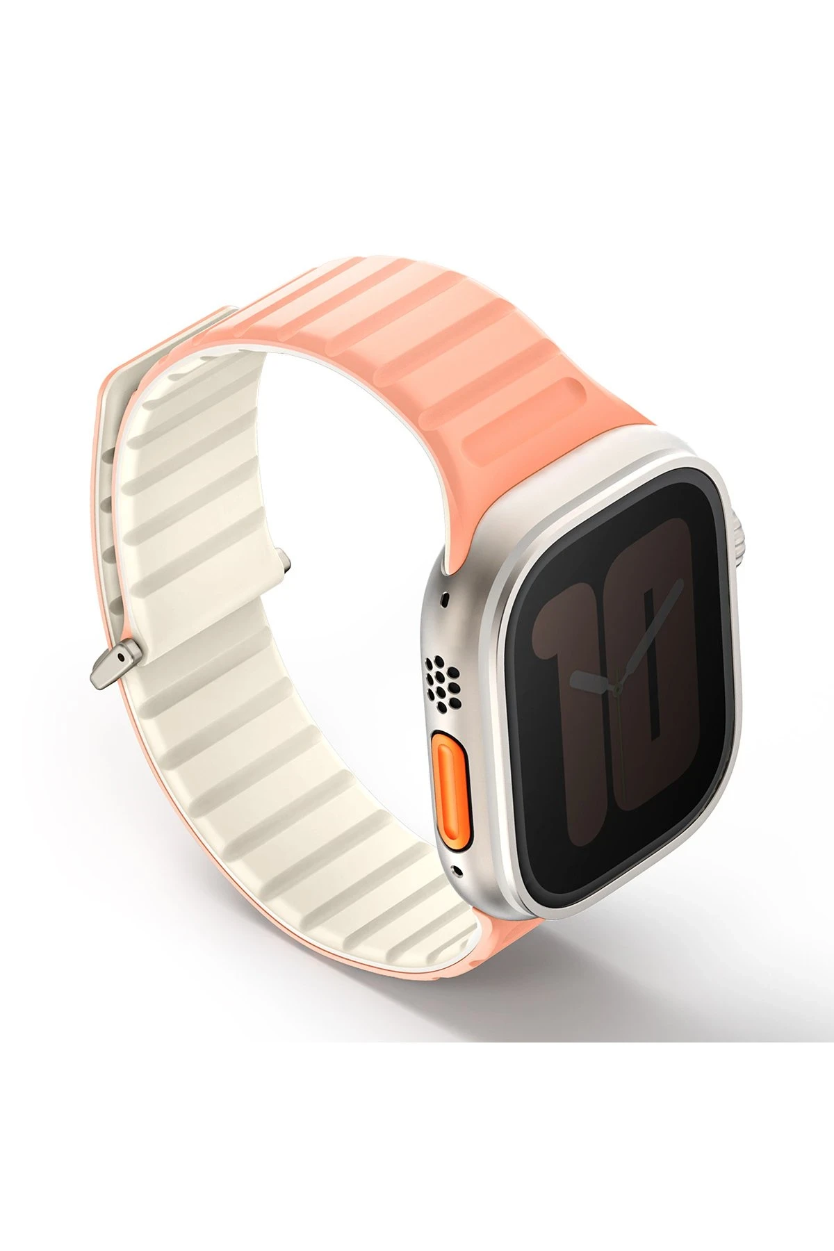 Uniq Watch 41mm Revix Evo Reversible Manyetik Kordon - Pembe-Bej