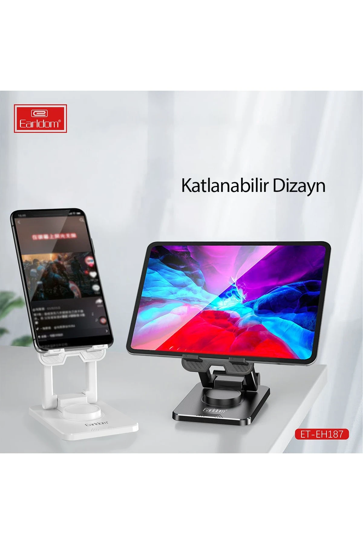 Earldom EH187 Ayarlanabilir Telefon Tutucu
