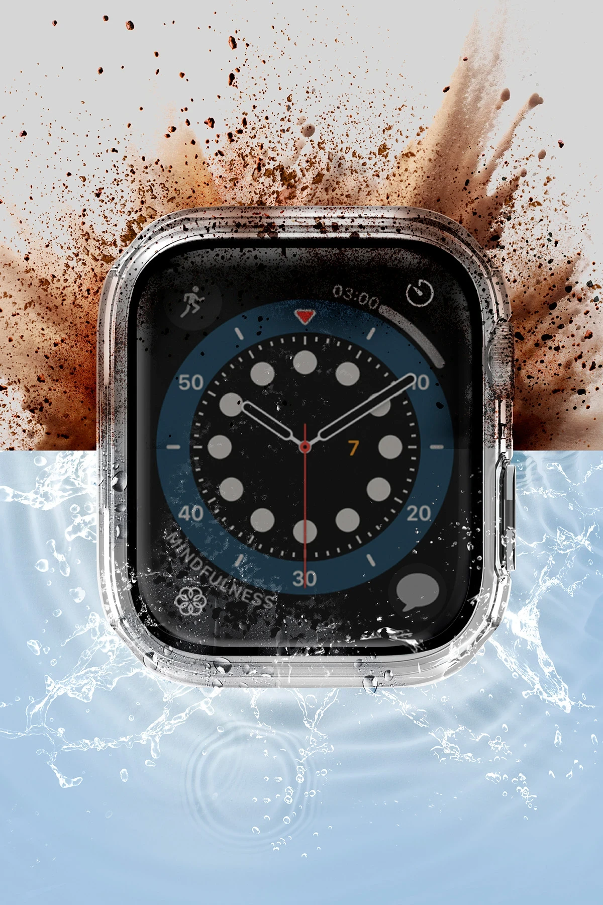Uniq Watch 42mm Nautic Camlı Kasa Ekran Koruyucu