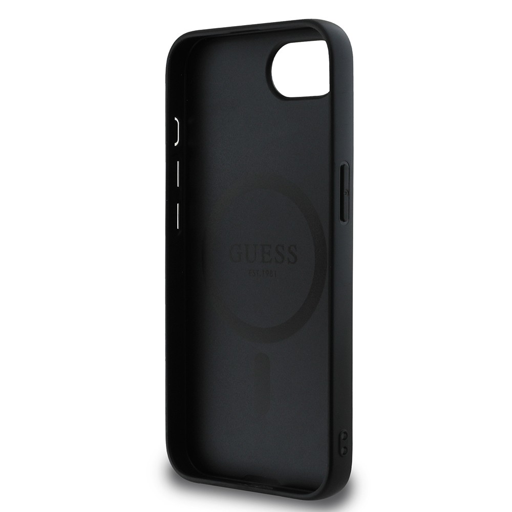 Apple iPhone 17E Kılıf Guess Orjinal Lisanslı M-safe Şarj Özellikli Small 4G Classic Kapak