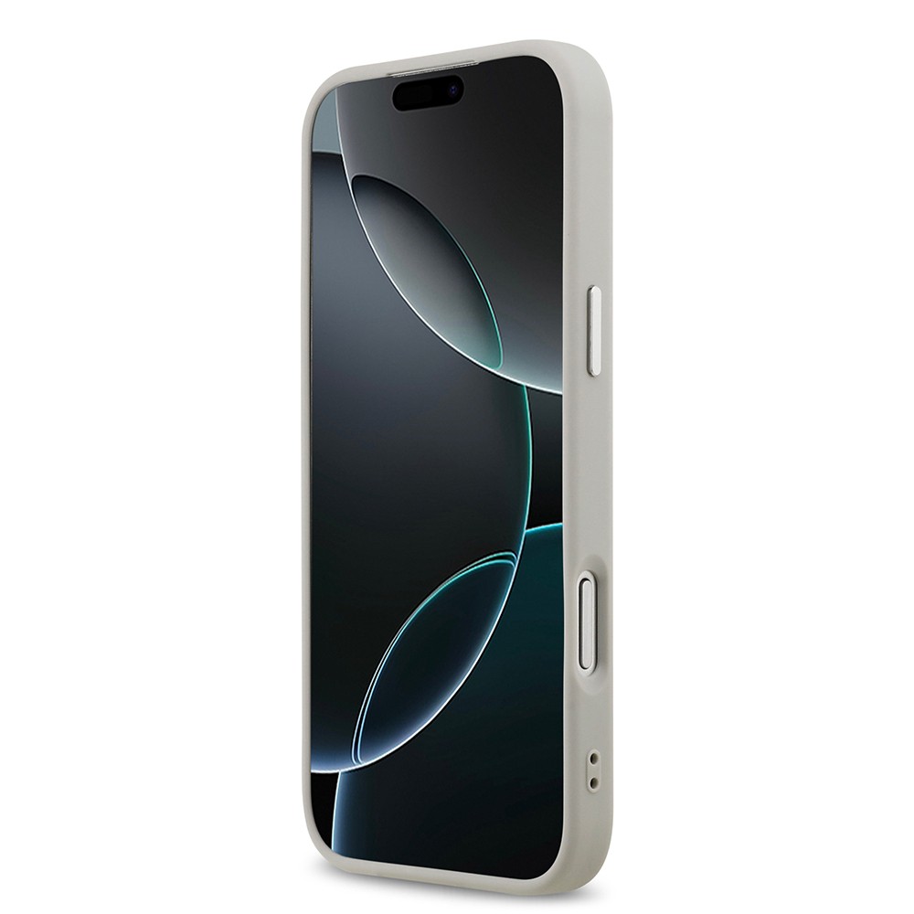 Apple iPhone 17 Pro Kılıf Karl Lagerfeld Orjinal Lisanslı M-safe Şarj Özellikli Metal Kamera ve Buton Tasarımlı K&C PU Deri Kapak