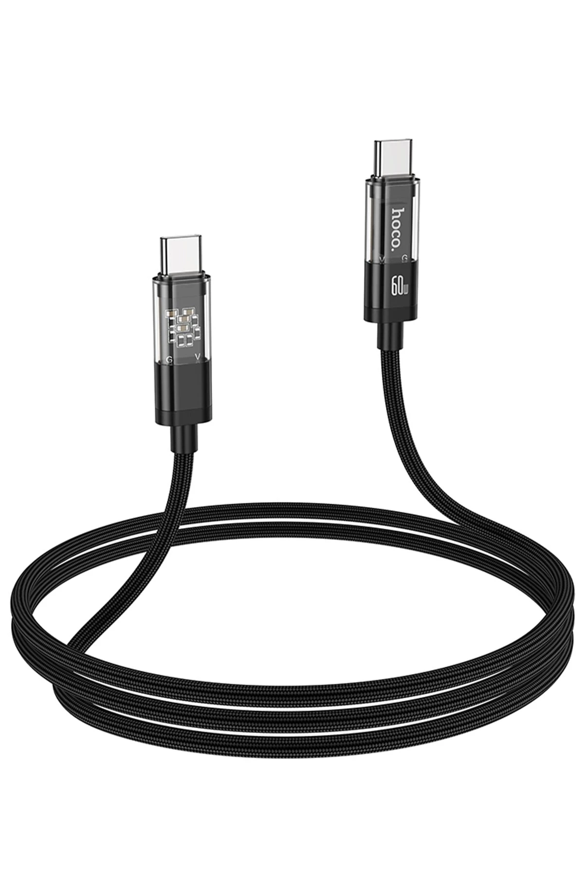 Hoco. U116 1.2M 60W Type-C to Type-C Şarj Data Kablosu