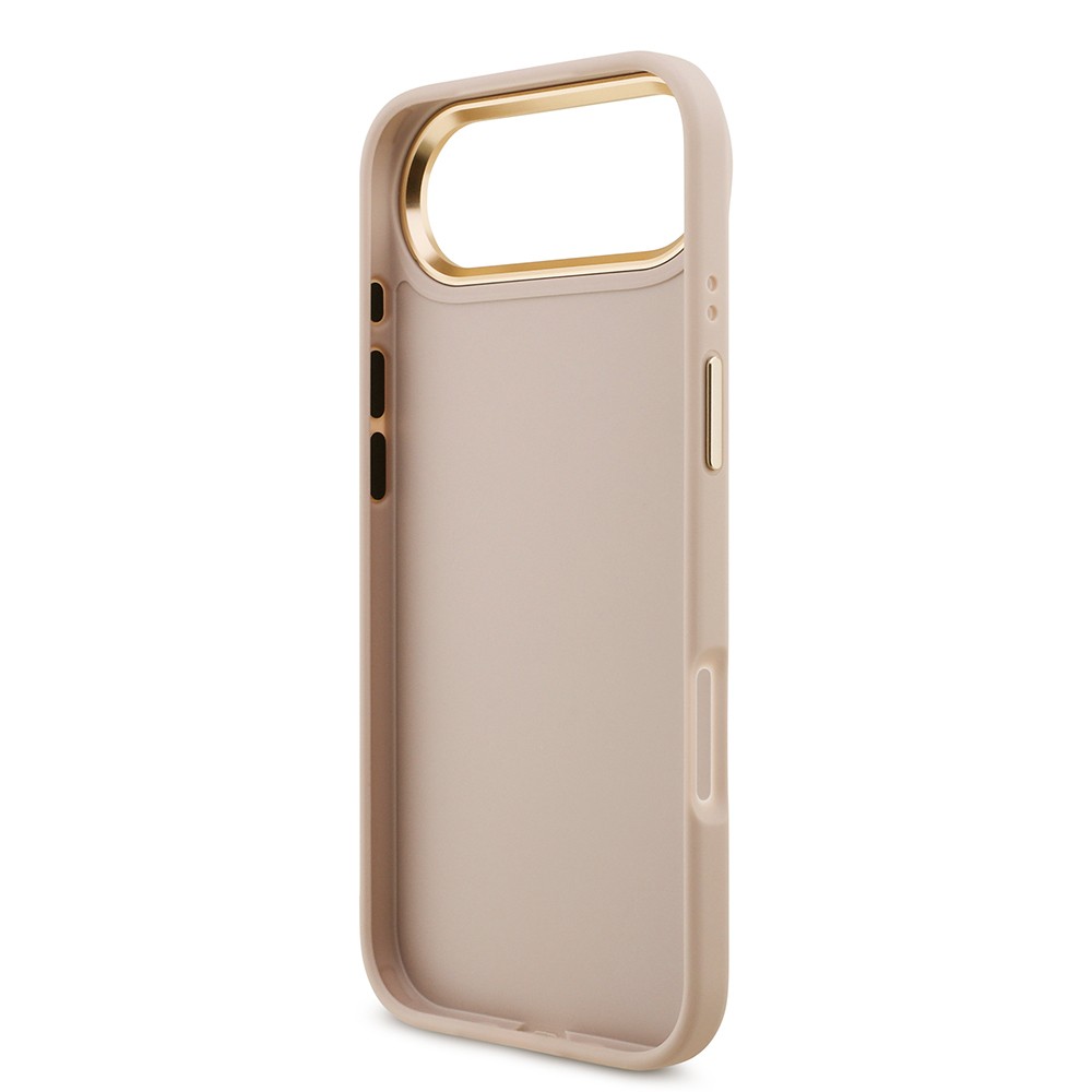 Apple iPhone 17 Air Kılıf Guess Orjinal Lisanslı 4G Büyük Metal Logolu Kalın Askılı Kapak
