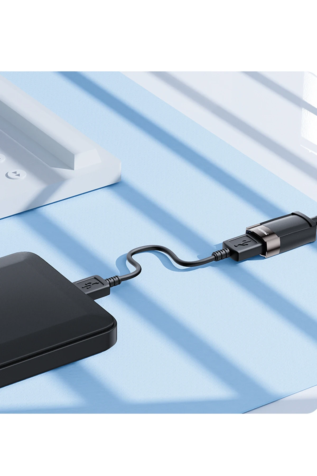 Yesido GS26 1.5M USB to Dişi USB 480 Mbps Data Aktarım Hızlı Dönüştürücü Kablo