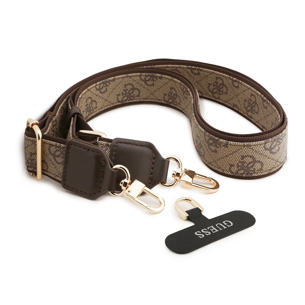 Apple iPhone 17 Air Kılıf Guess Orjinal Lisanslı M-safe Şarj Özellikli Askılı ve 4G Logo Kartlıklı Kapak