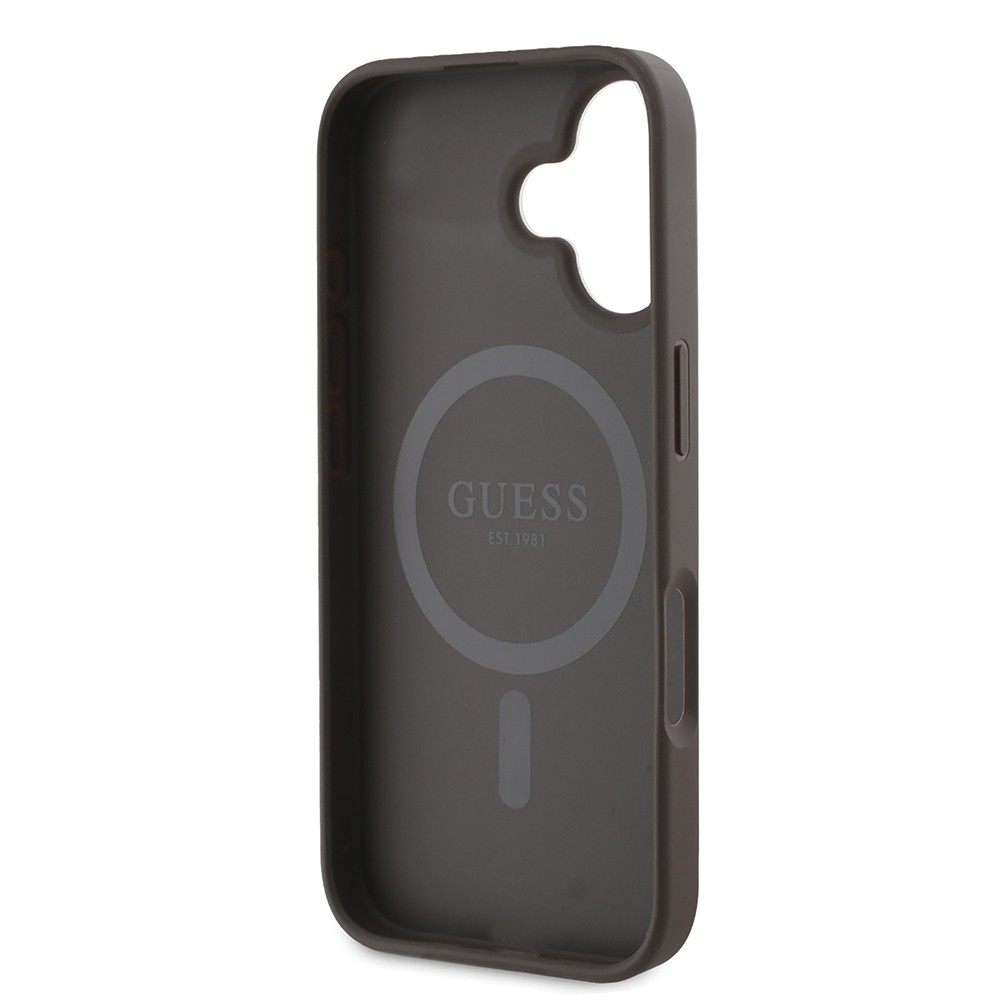 Apple iPhone 16 Guess Orjinal Lisanslı Kılıf + Ekran Koruyucu + Lens Koruyucu 3in1 Aksesuar Seti