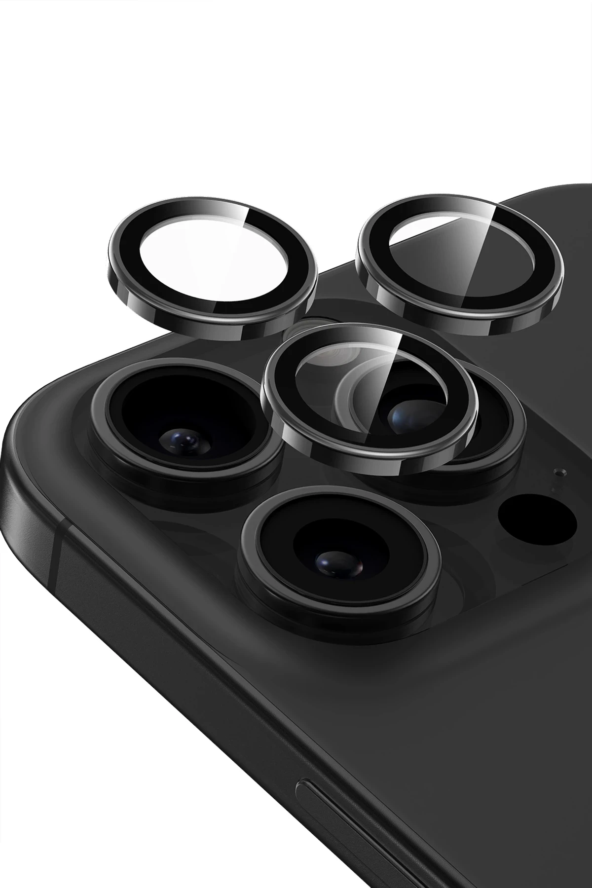 Keephone iPhone 16 Pro Max Bright PVD Metal Kamera Lens