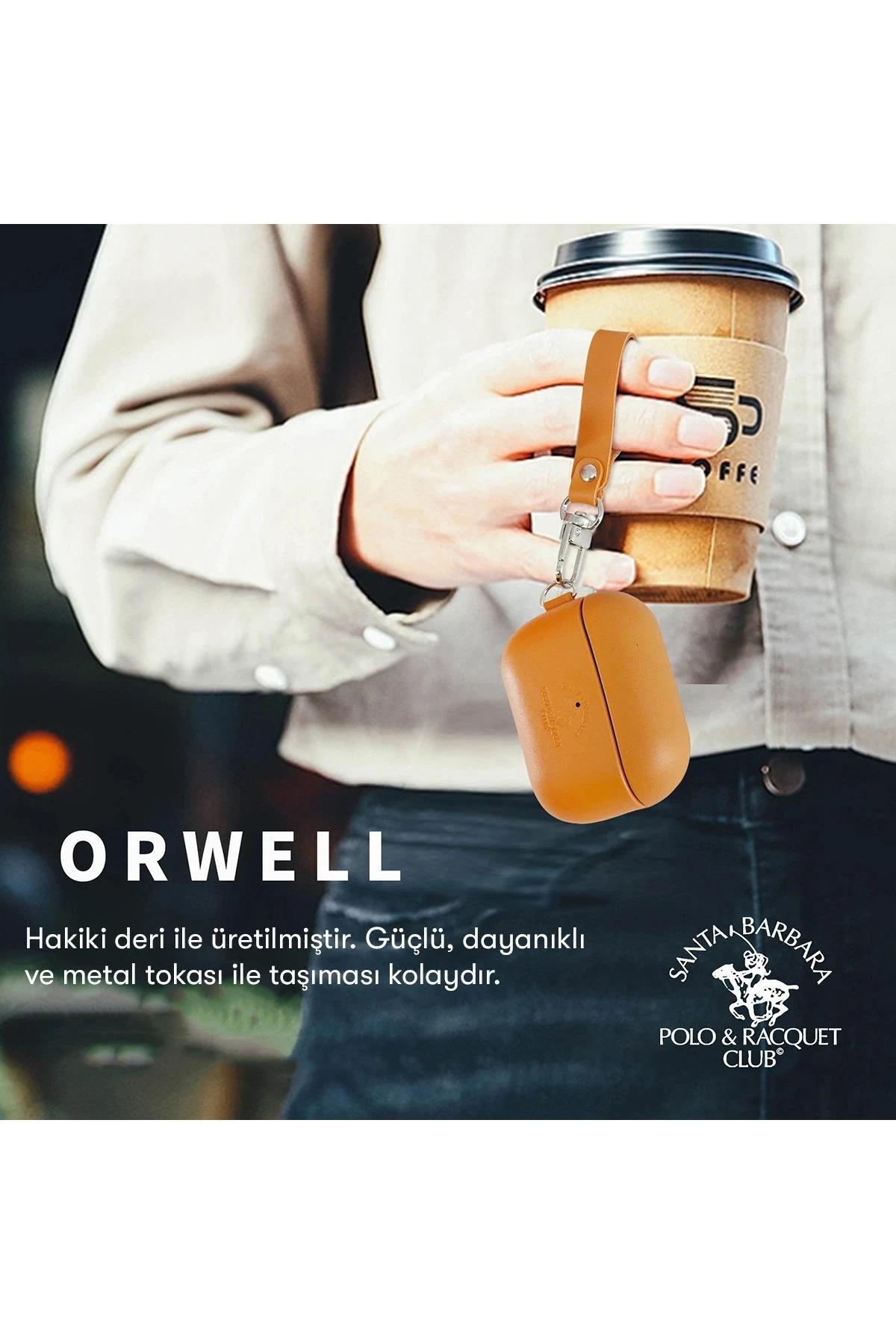 Santa Barbara Polo Racquet Club Airpods Pro 2 (2.nesil) Orwell Kılıf