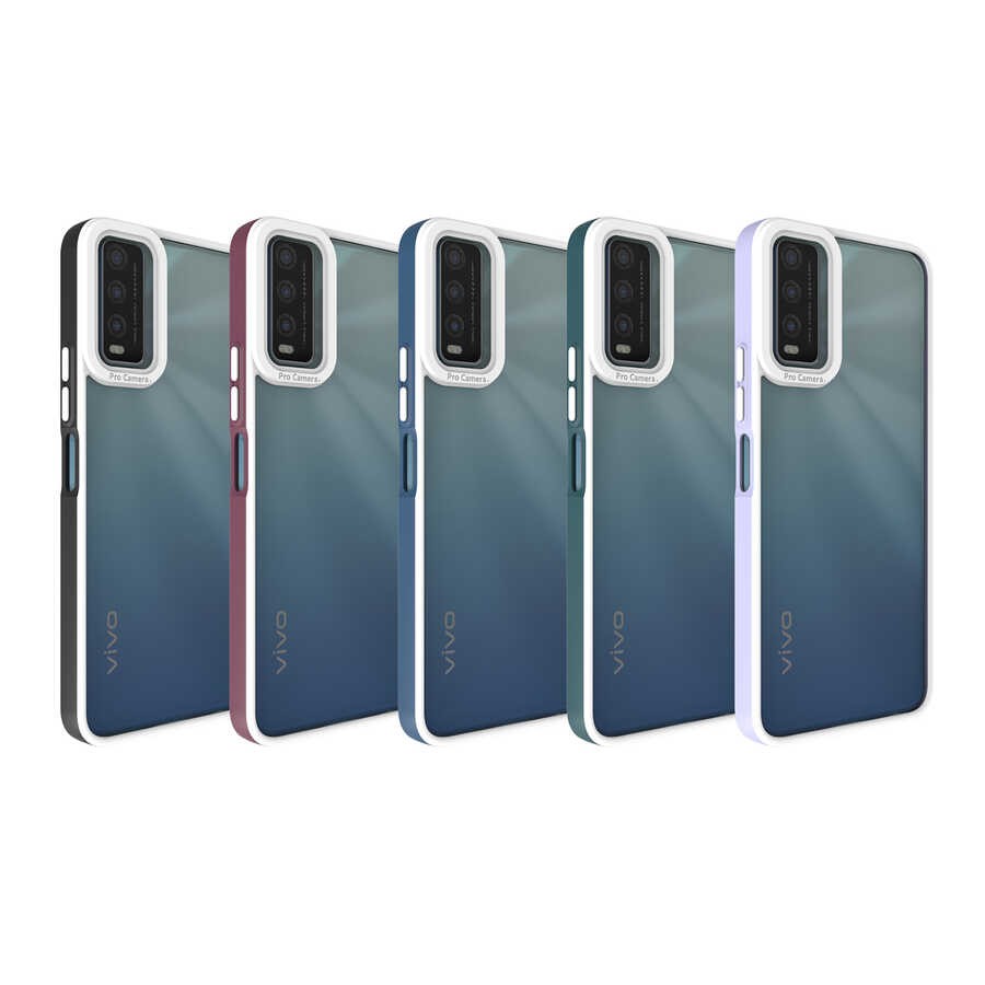 Vivo Y20S Kılıf Zore Mima Kapak