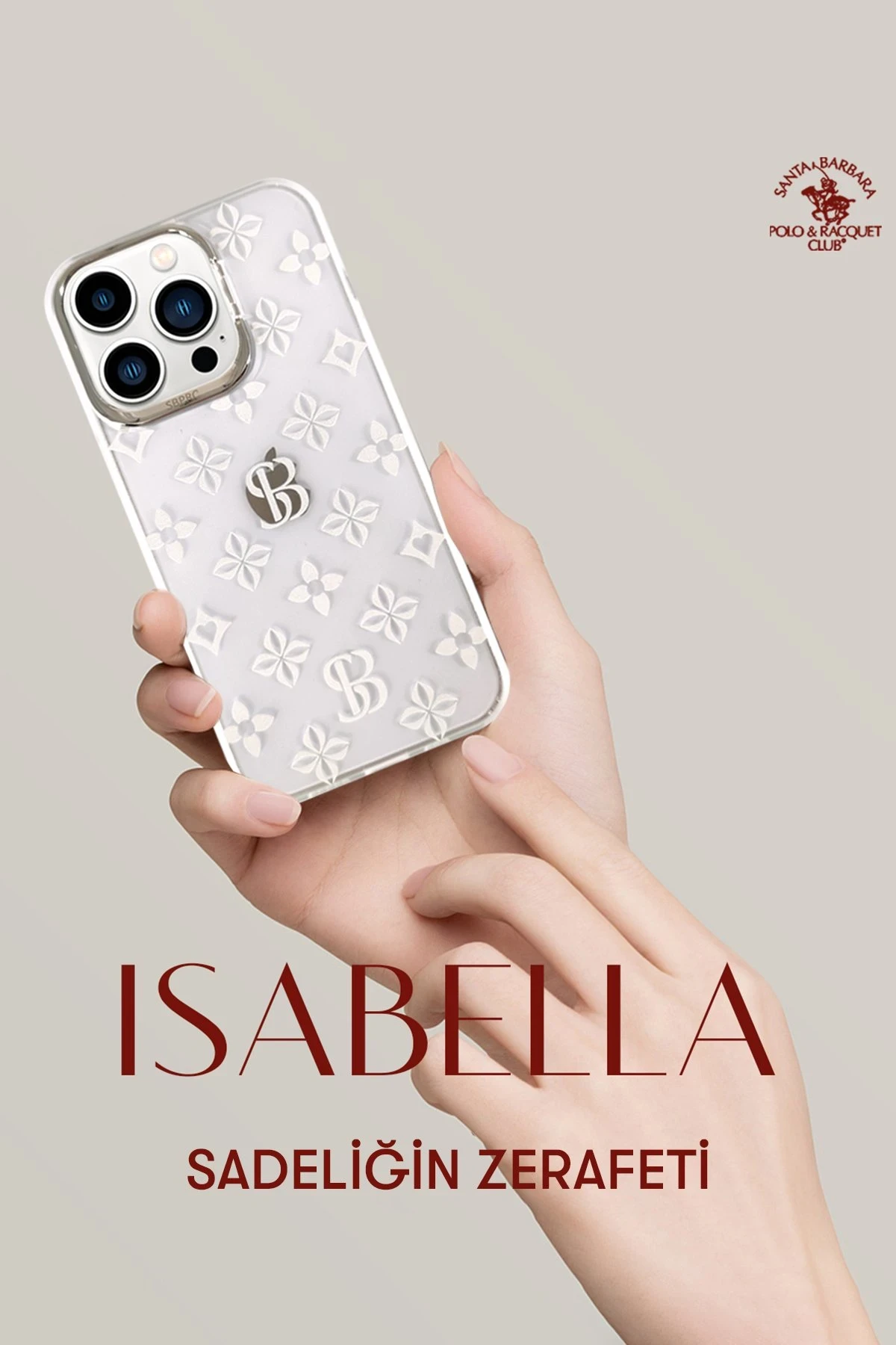 Santa Barbara Polo Racquet Club iPhone 13 Pro Isabella Stand Kapak
