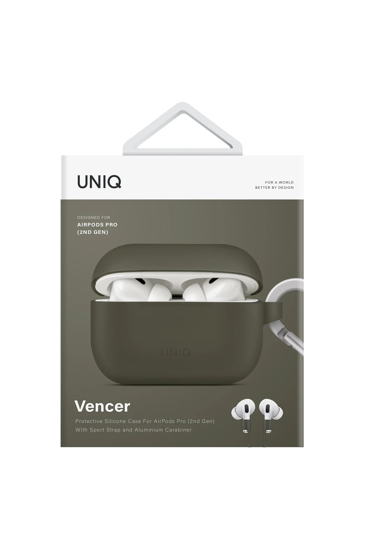 Uniq Airpods Pro 2 (2.nesil) Vencer Silikon Kılıf