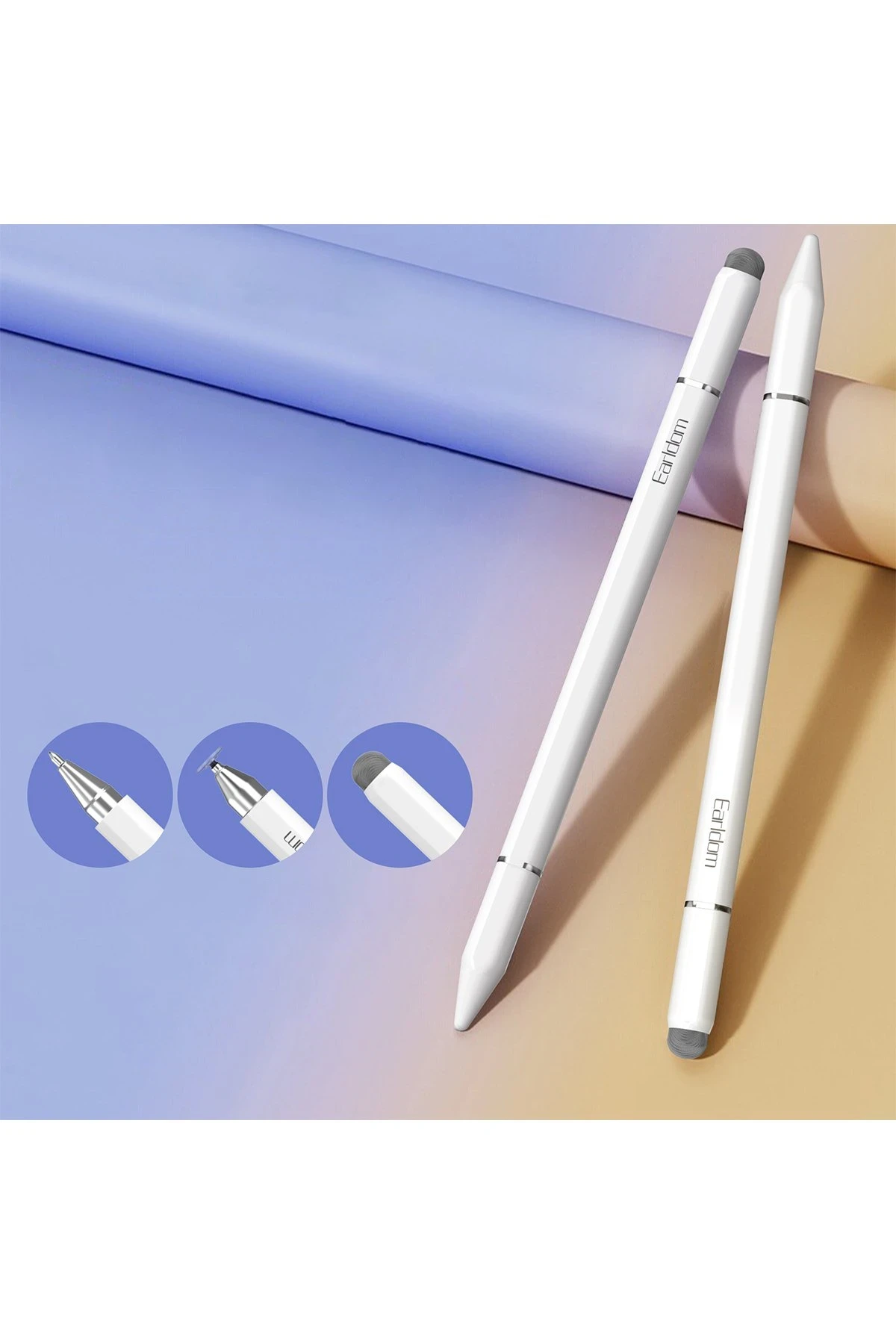 Earldom P6 3in1 Universal Dokunmatik Stylus Kalem