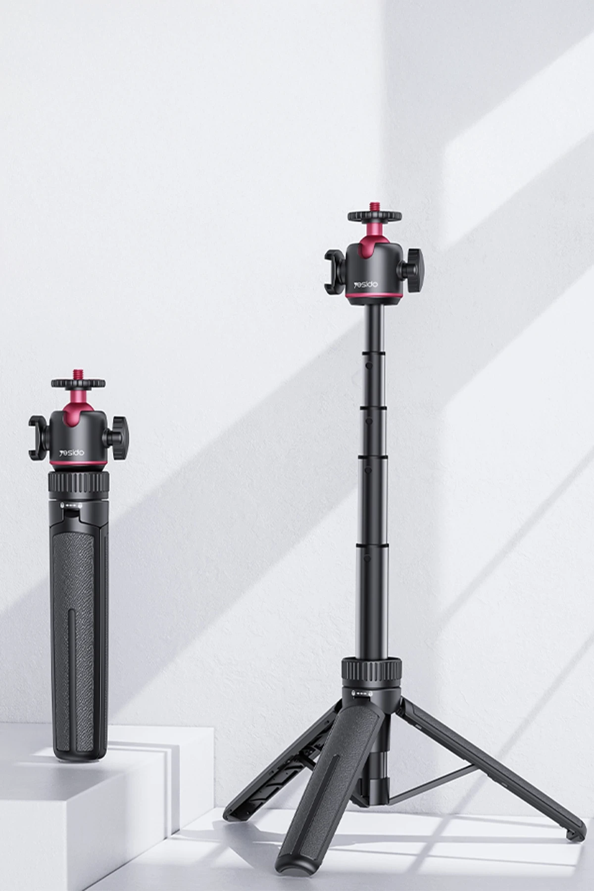 Yesido SF26 65cm 360 Derece Ayarlanabilir Canlı Yayın Tripod Telefon Tutucu