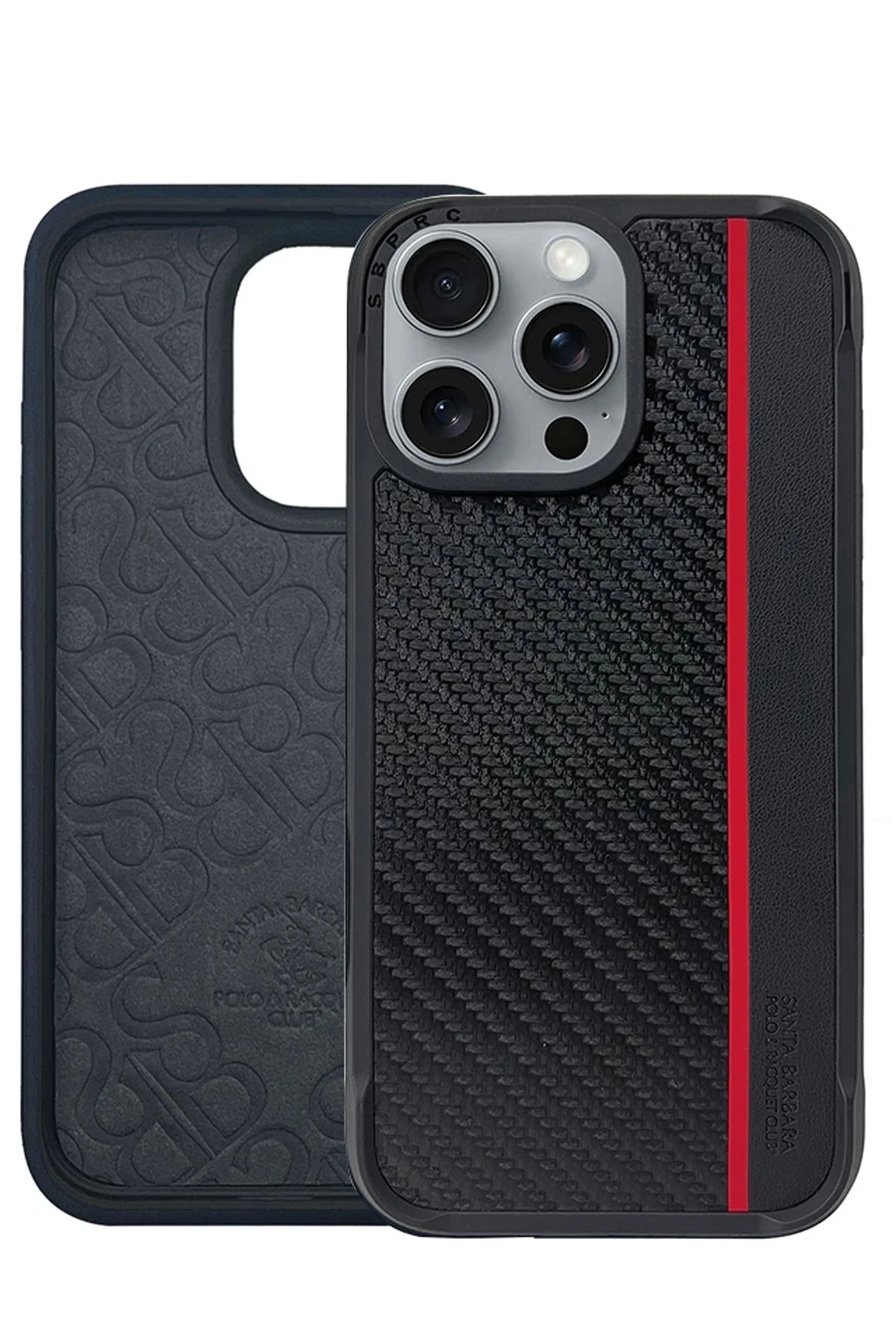 Santa Barbara Polo Racquet Club iPhone 16 Pro Hazel Karbon Set Kapak