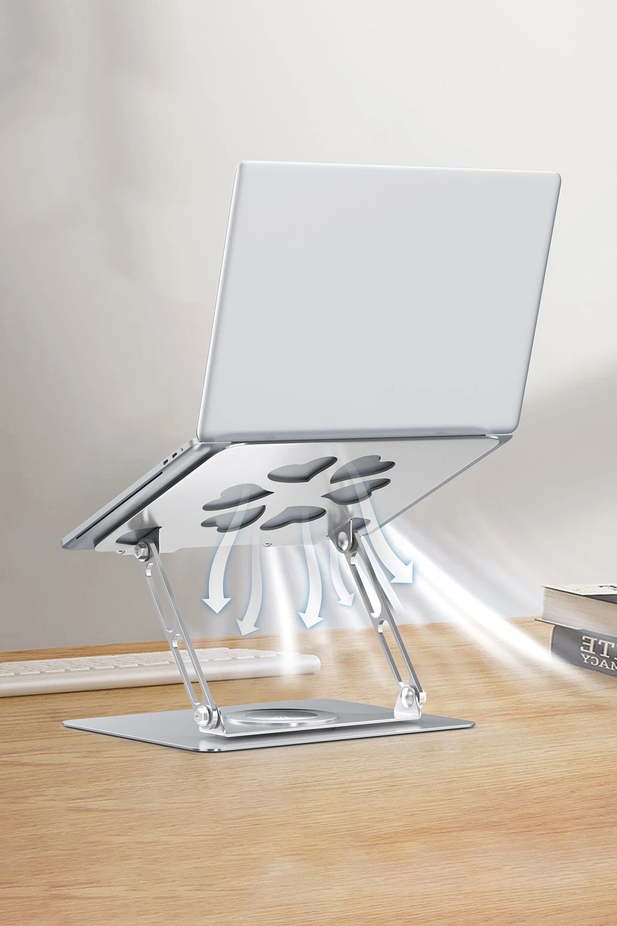 Earldom EH238 360 Derece Ayarlanabilir Metal Laptop Standı