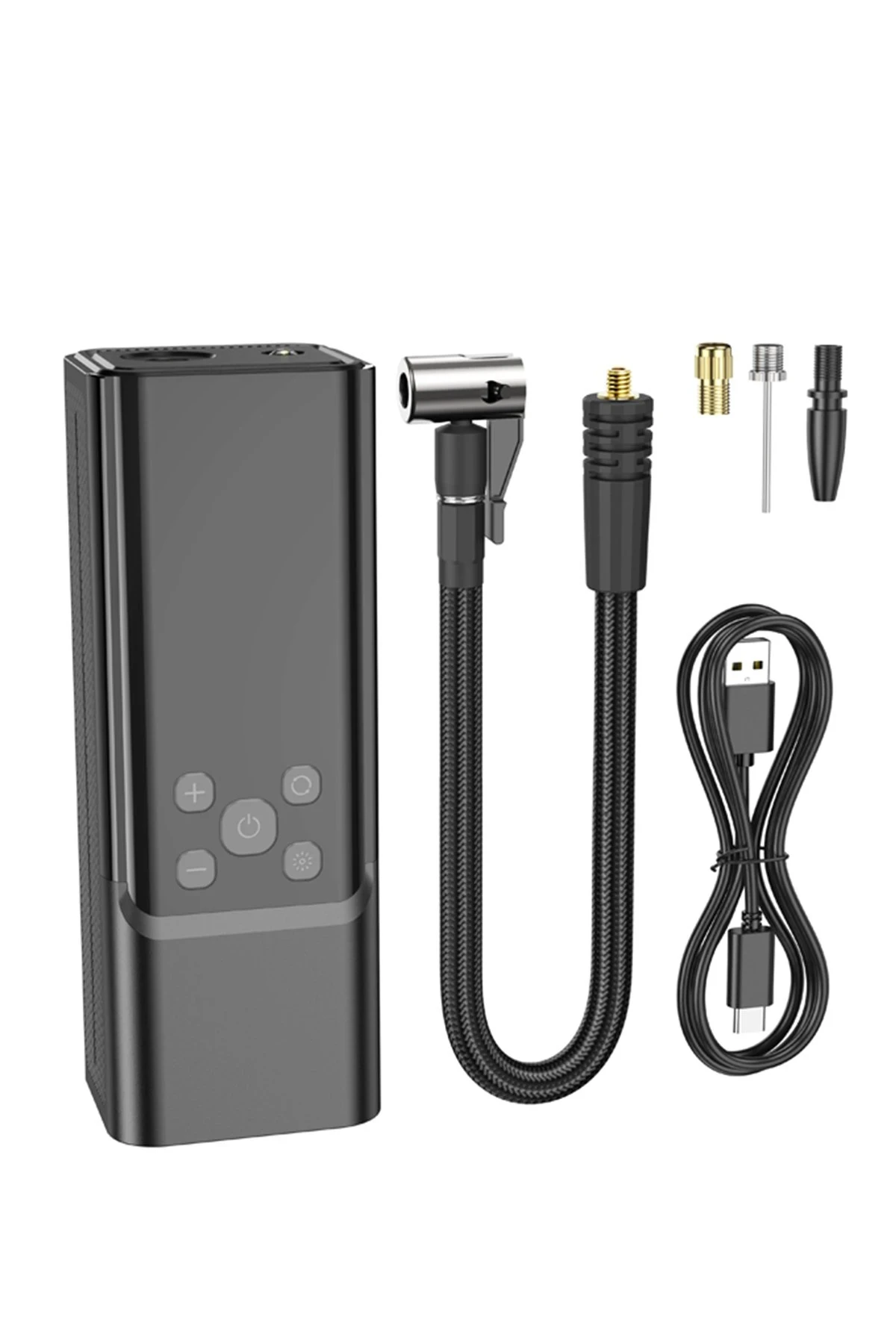 Hoco. ZP7 Çok Fonksiyonlu Dijital Göstergeli 5.000 mAh Bataryalı Akıllı Kablosuz Hava Kompresörü
