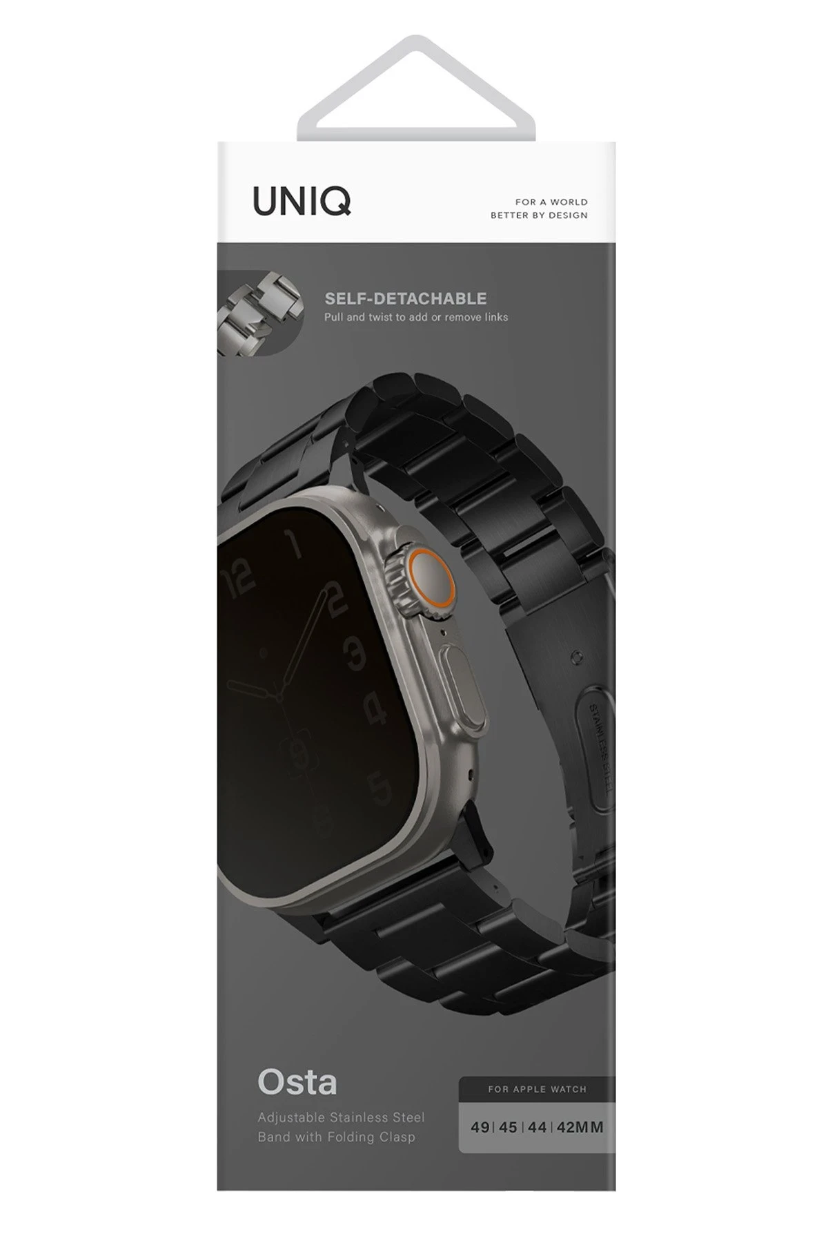 Uniq Watch 42-44-45-49mm Osta Metal Kordon