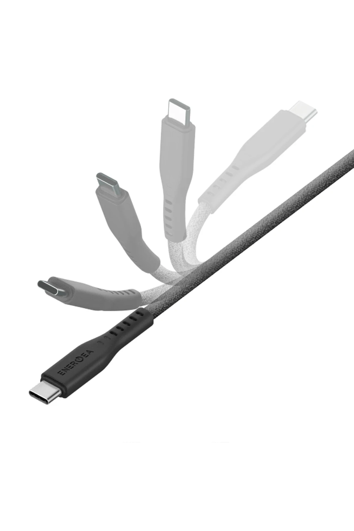 Energea Flow USB 3.2 2M 240W Type-C to Type-C PD Hızlı Şarj Kablo