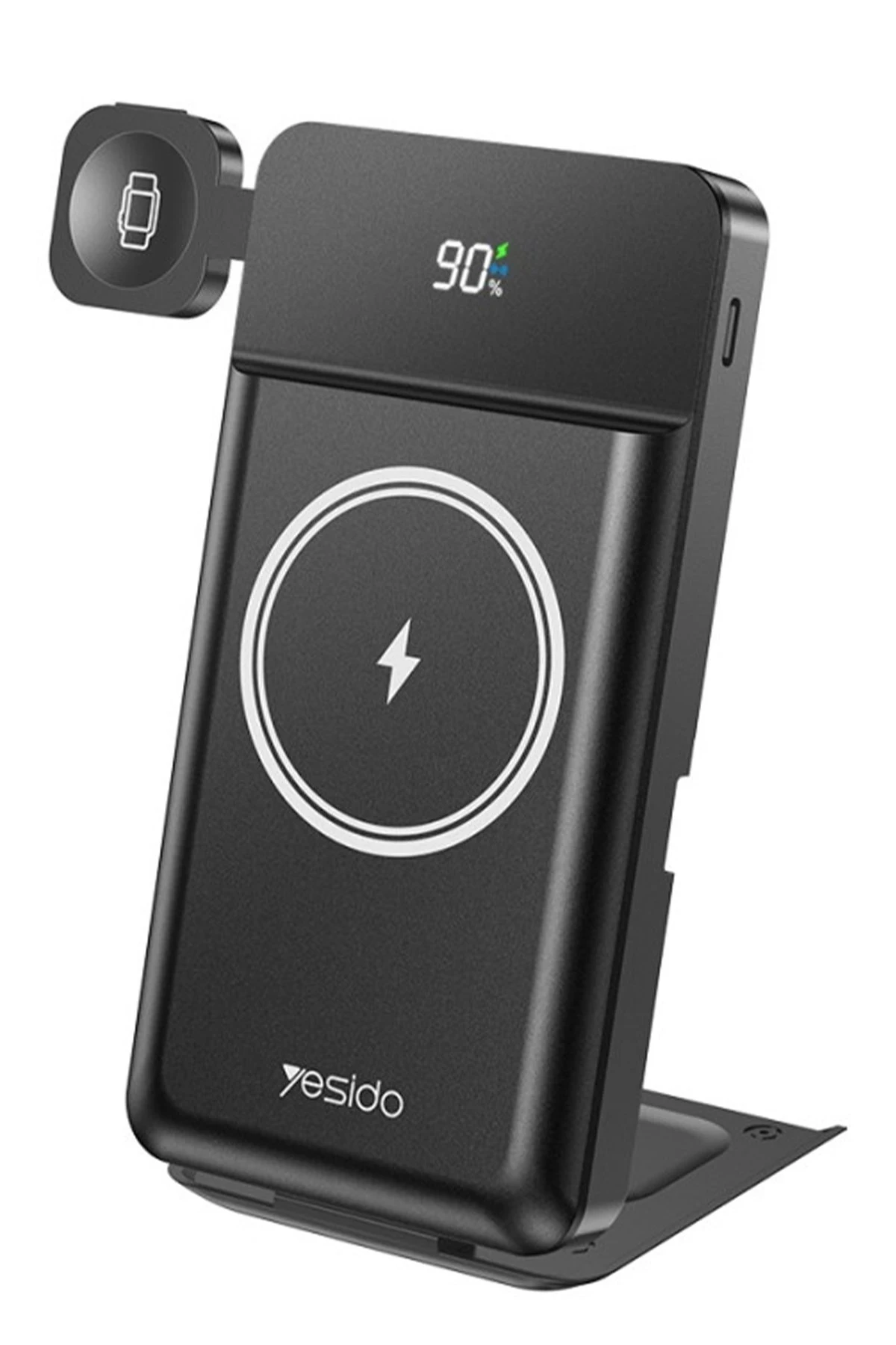 Yesido YP69 10.000 mAh Led Göstergeli Çok Fonksiyonlu 20W PD Kablosuz Magsafe Powerbank