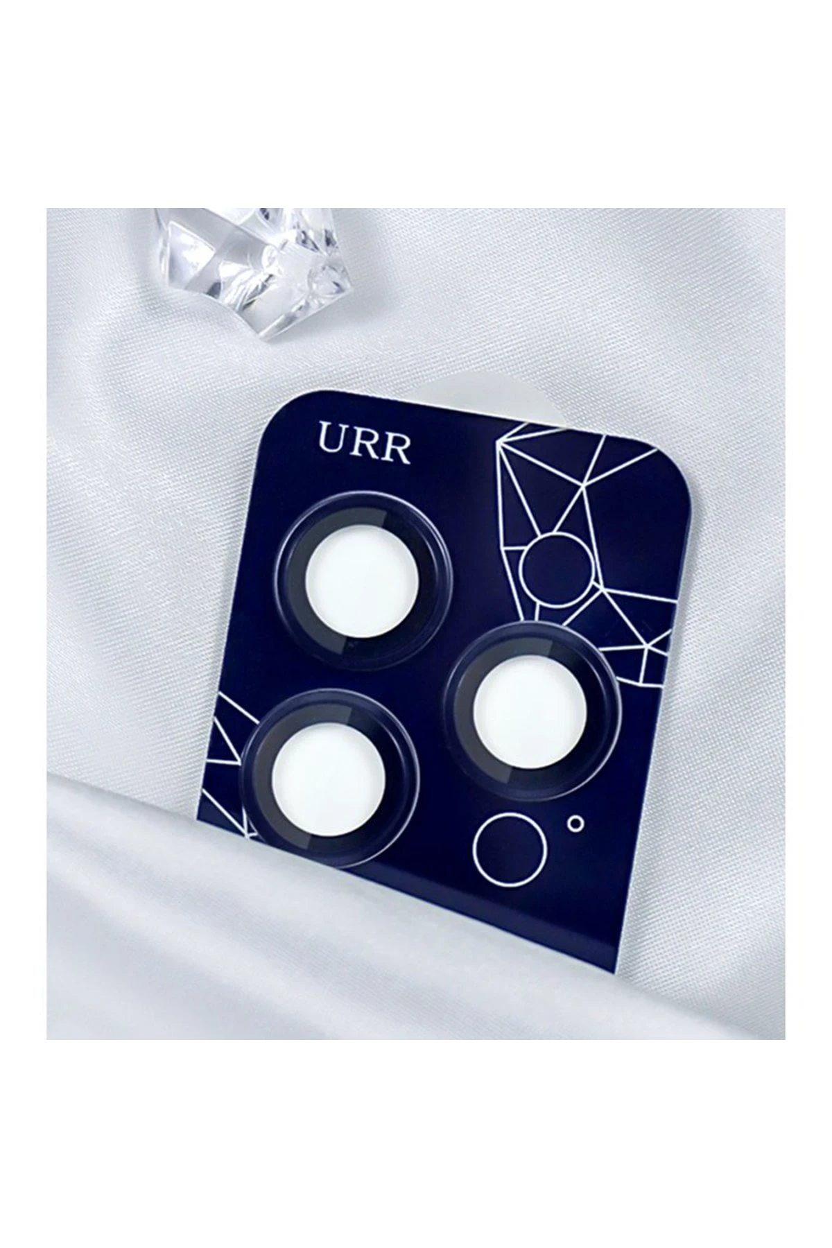 URR iPhone 16 Pro Max Sapphire PVDSS Kamera Lens Koruyucu