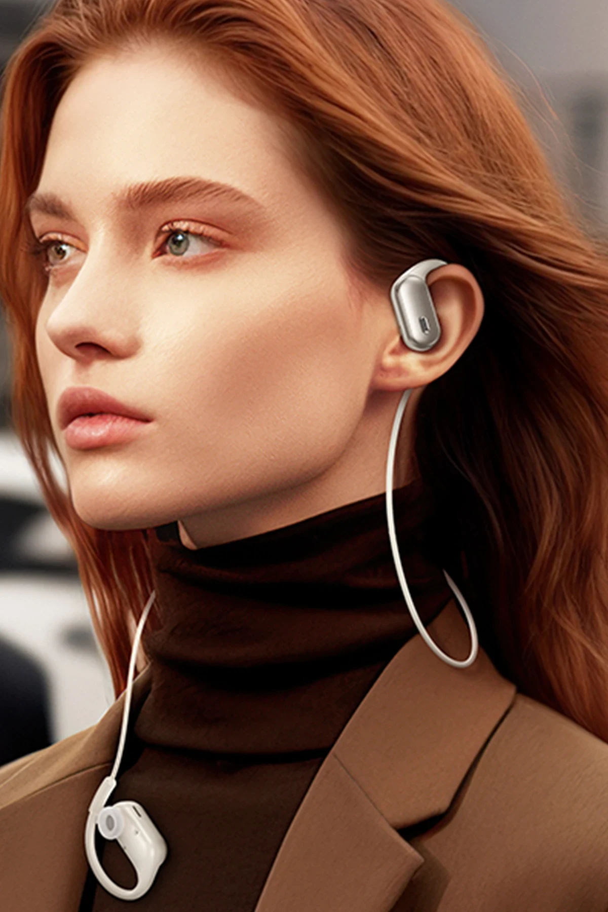 Hoco. EA7 Suerte Aktif Gürültü Önleyici Özellikli Bluetooth 5.4 Destekli Kablosuz TWS Kulaklık