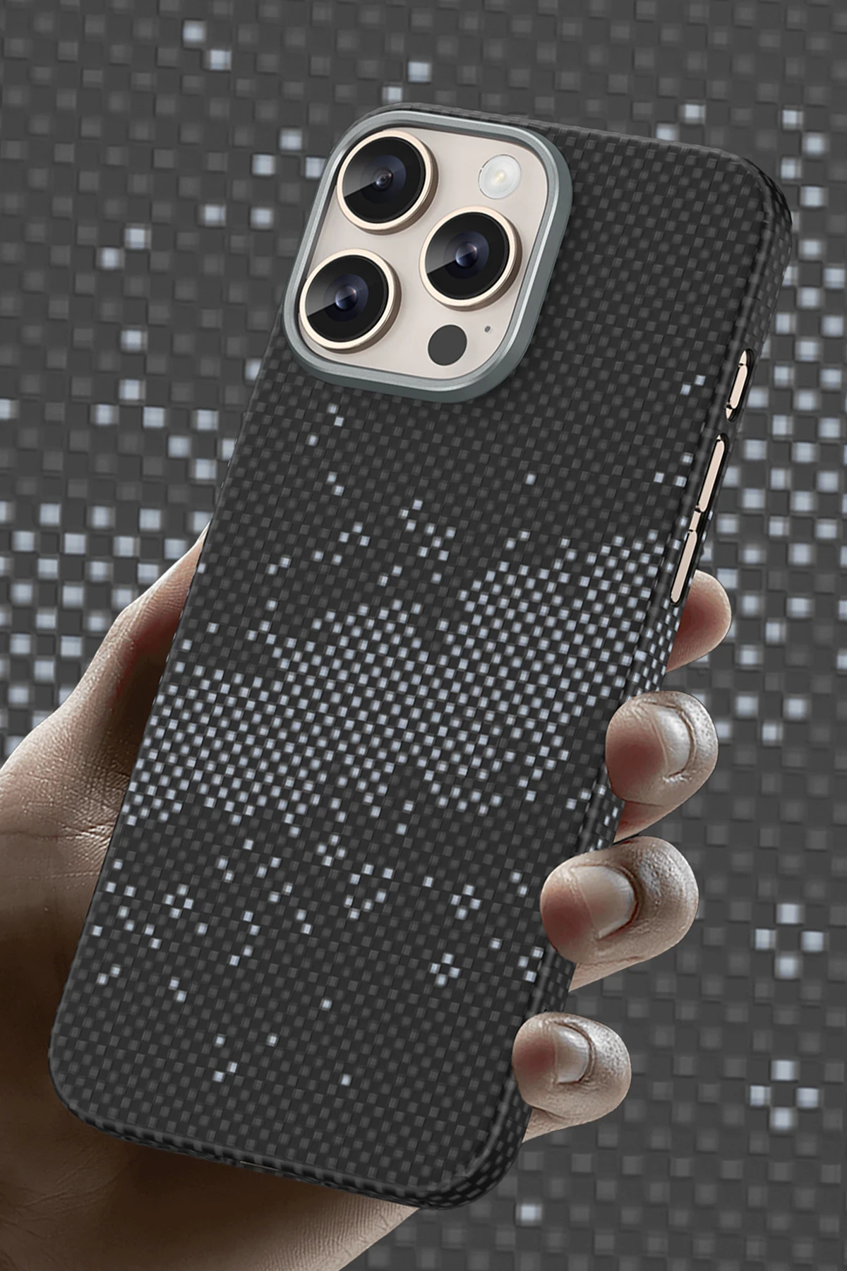 Keephone iPhone 16 Pro Max Kevlar Seanova Magsafe Kılıf