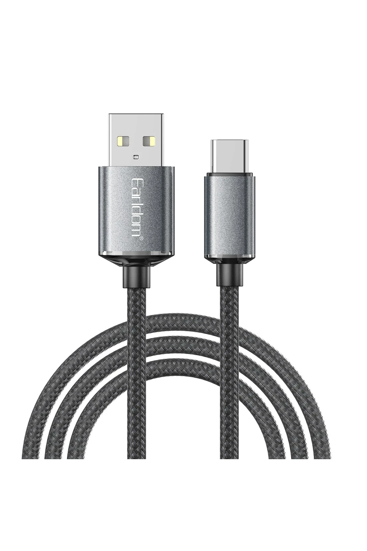 Earldom EC-199C 1.2M 3A USB to Type-C Hızlı Şarj Kablosu
