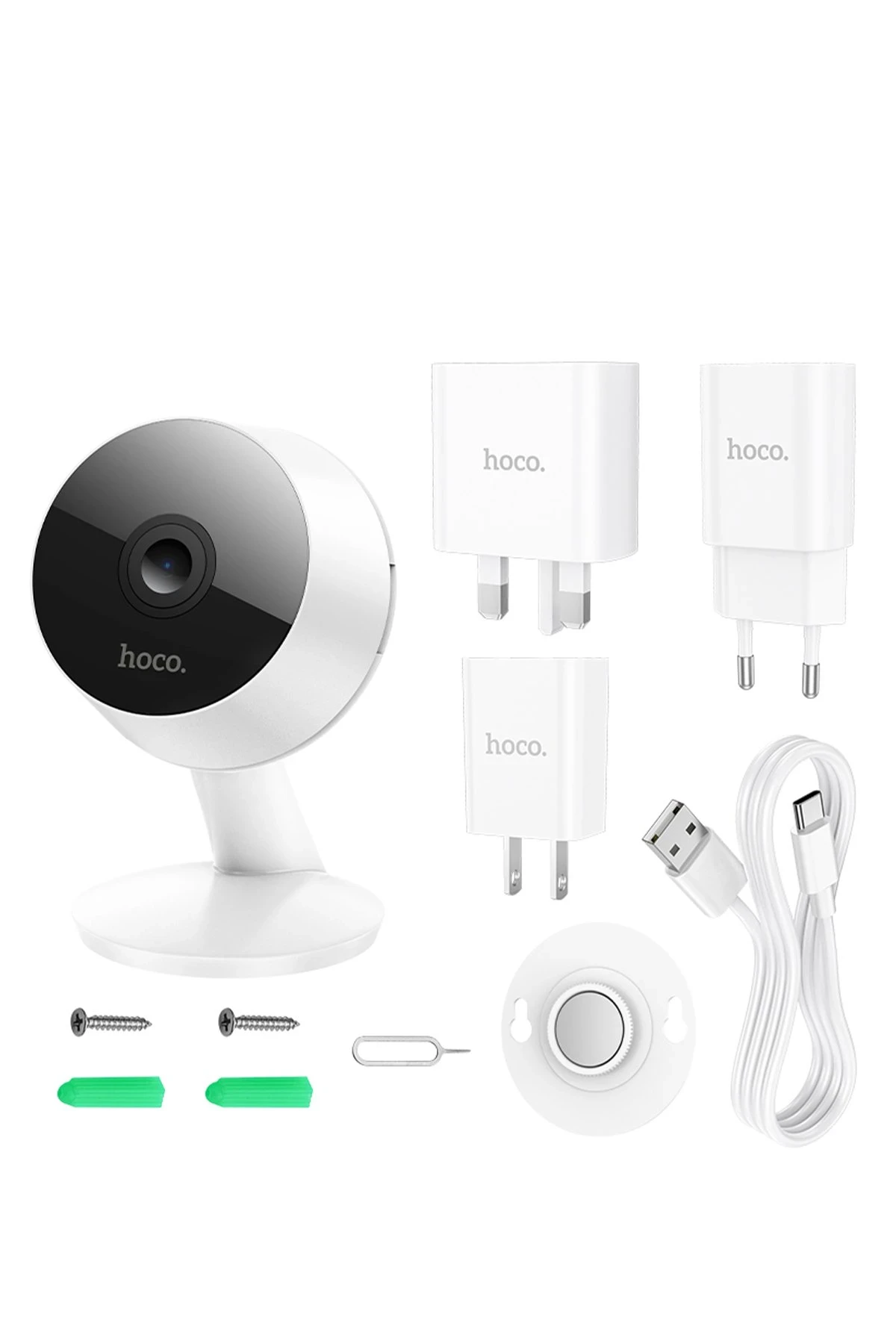 Hoco. D3 1080P 3MP Wifi İç Mekan Kamera