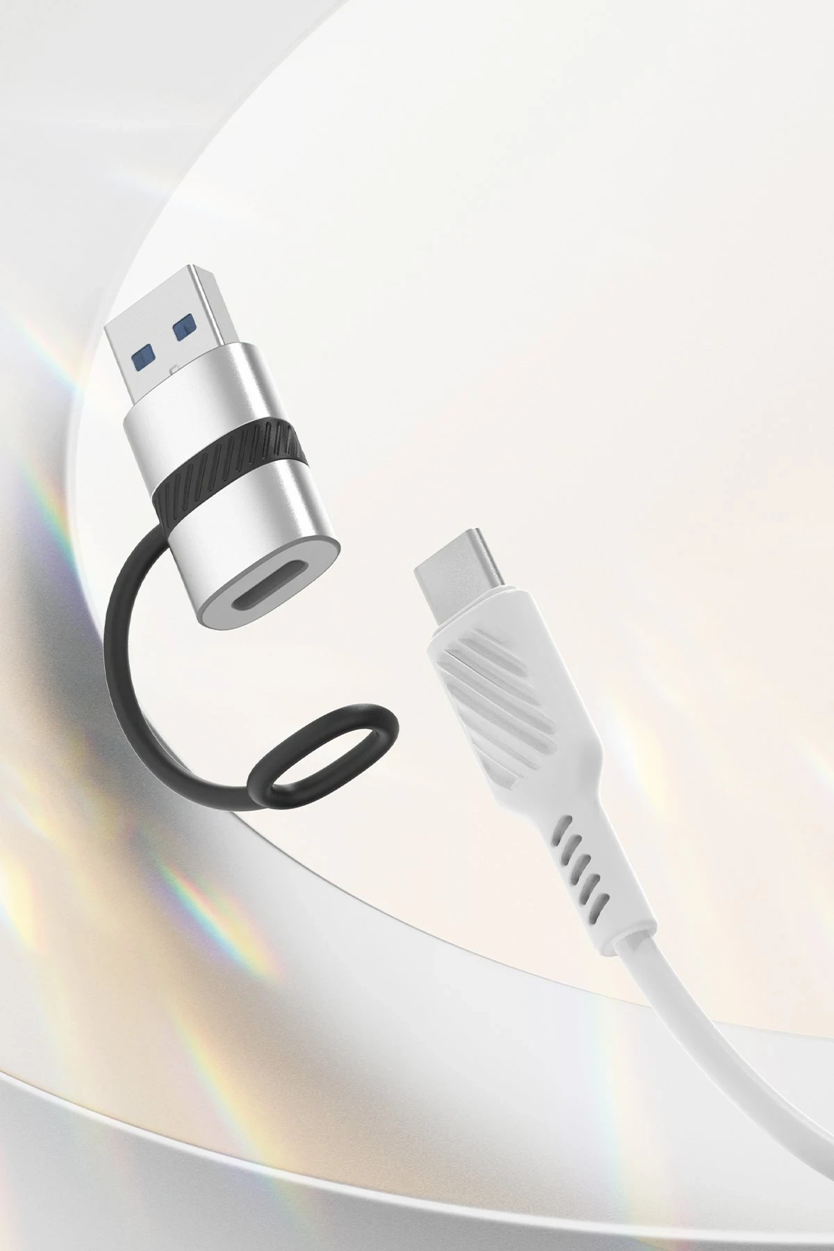 Earldom OT91A Tak Çalıştır USB to Type-C Dönüştürücü