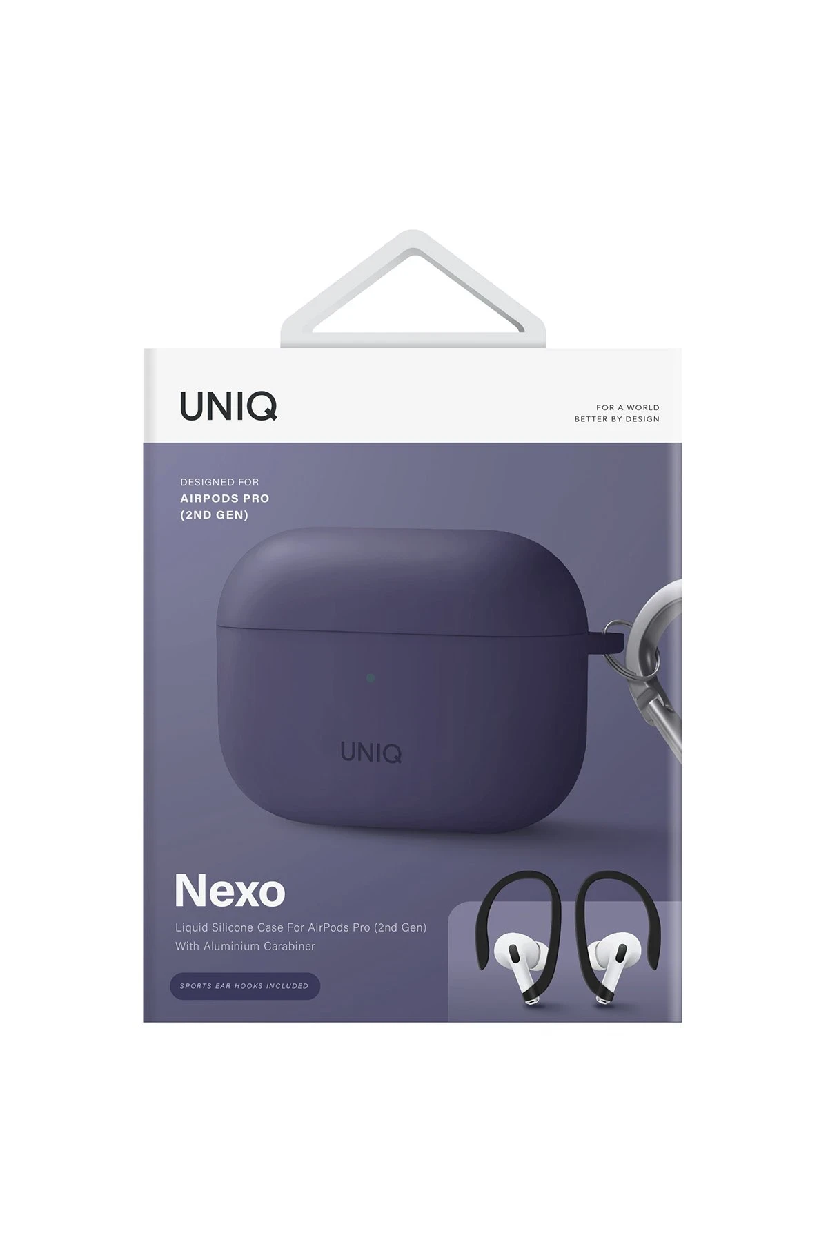 Uniq Airpods Pro 2 (2.nesil) Nexo Silikon Kılıf