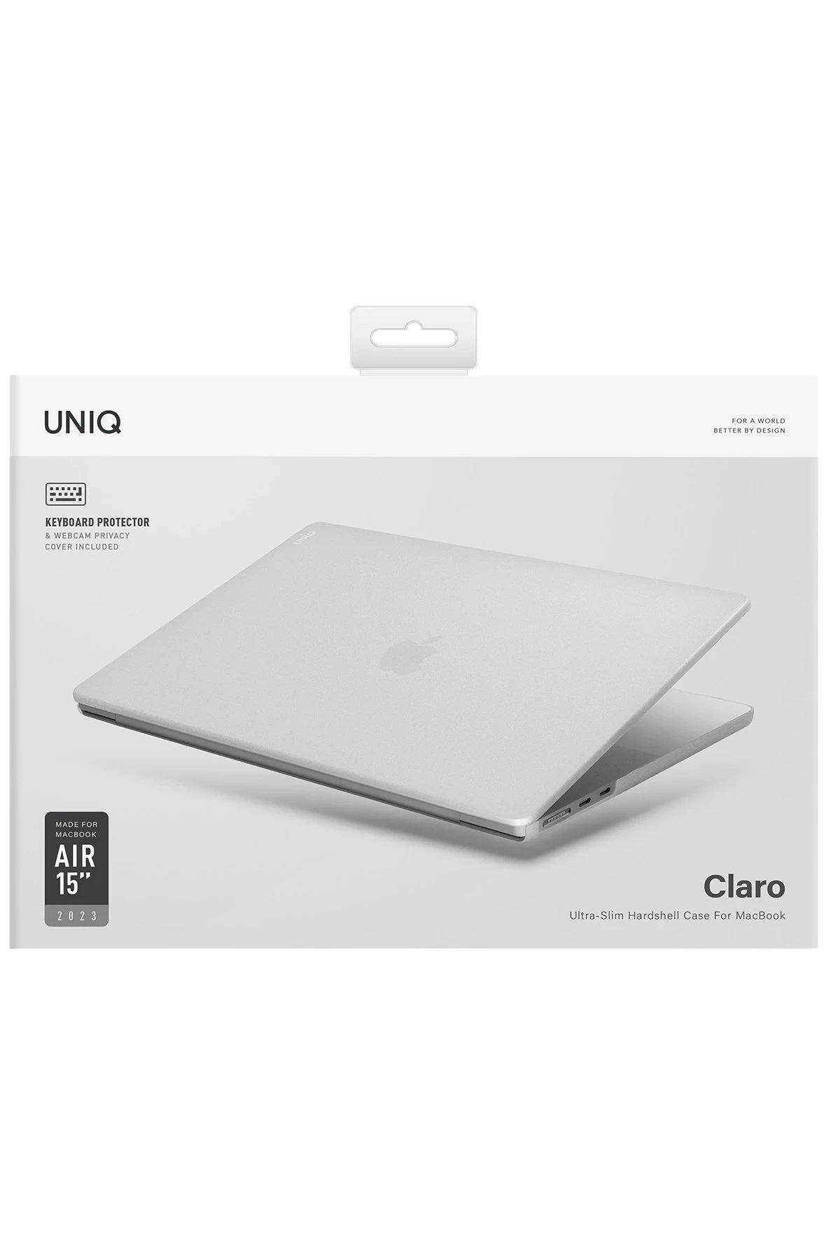 Uniq Macbook Air 13 (2022) Claro Mat Macbook Kapak