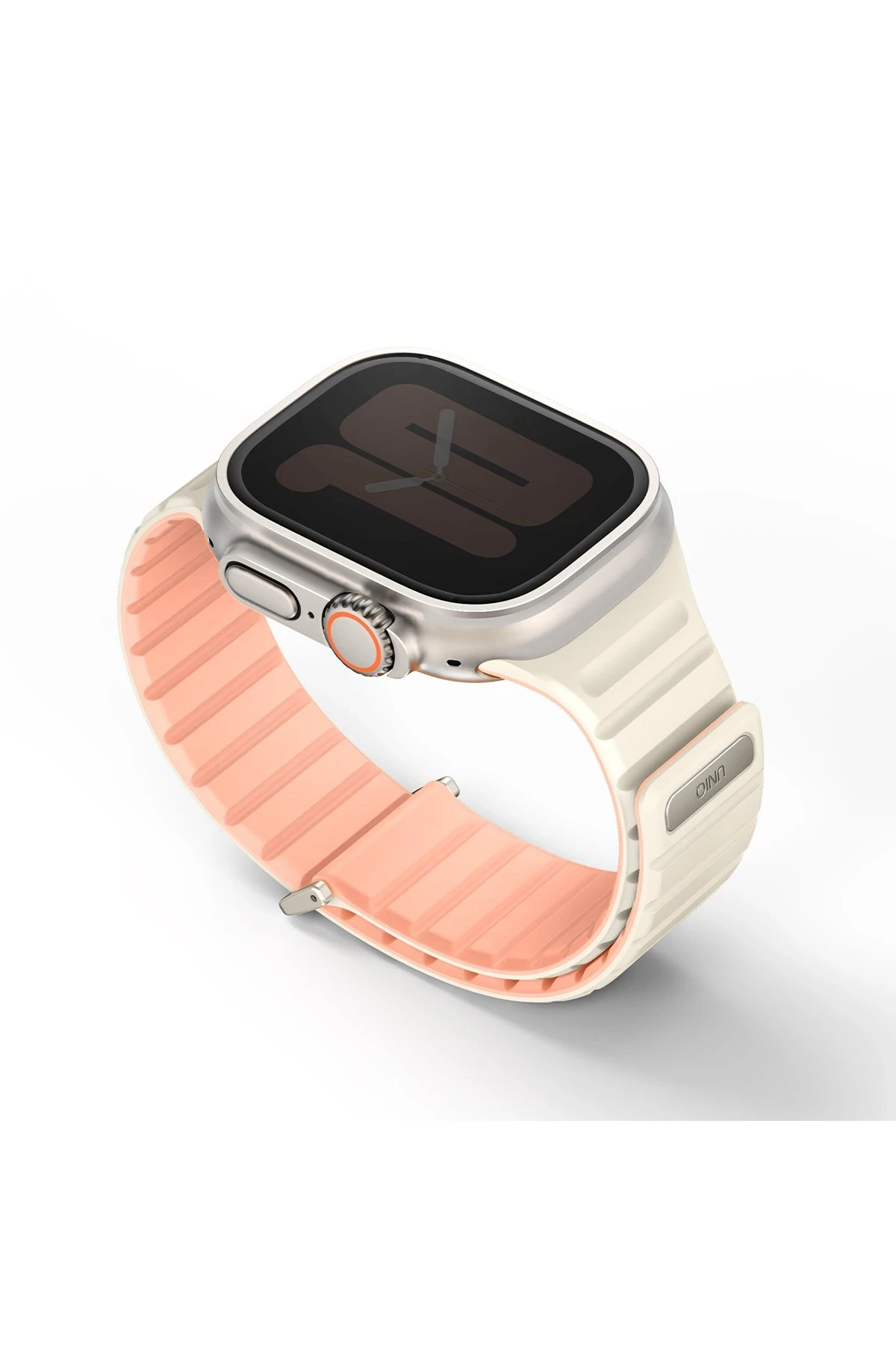 Uniq Watch 41mm Revix Evo Reversible Manyetik Kordon - Pembe-Bej