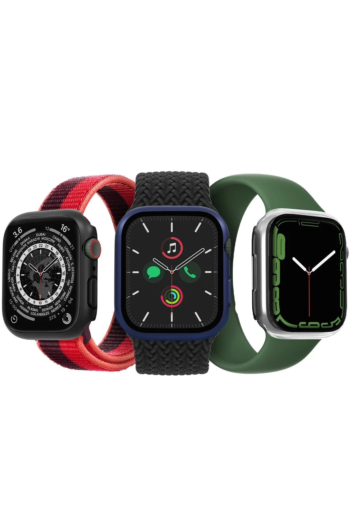 Uniq Watch 41mm Legion Camlı Silikon Kasa Koruyucu