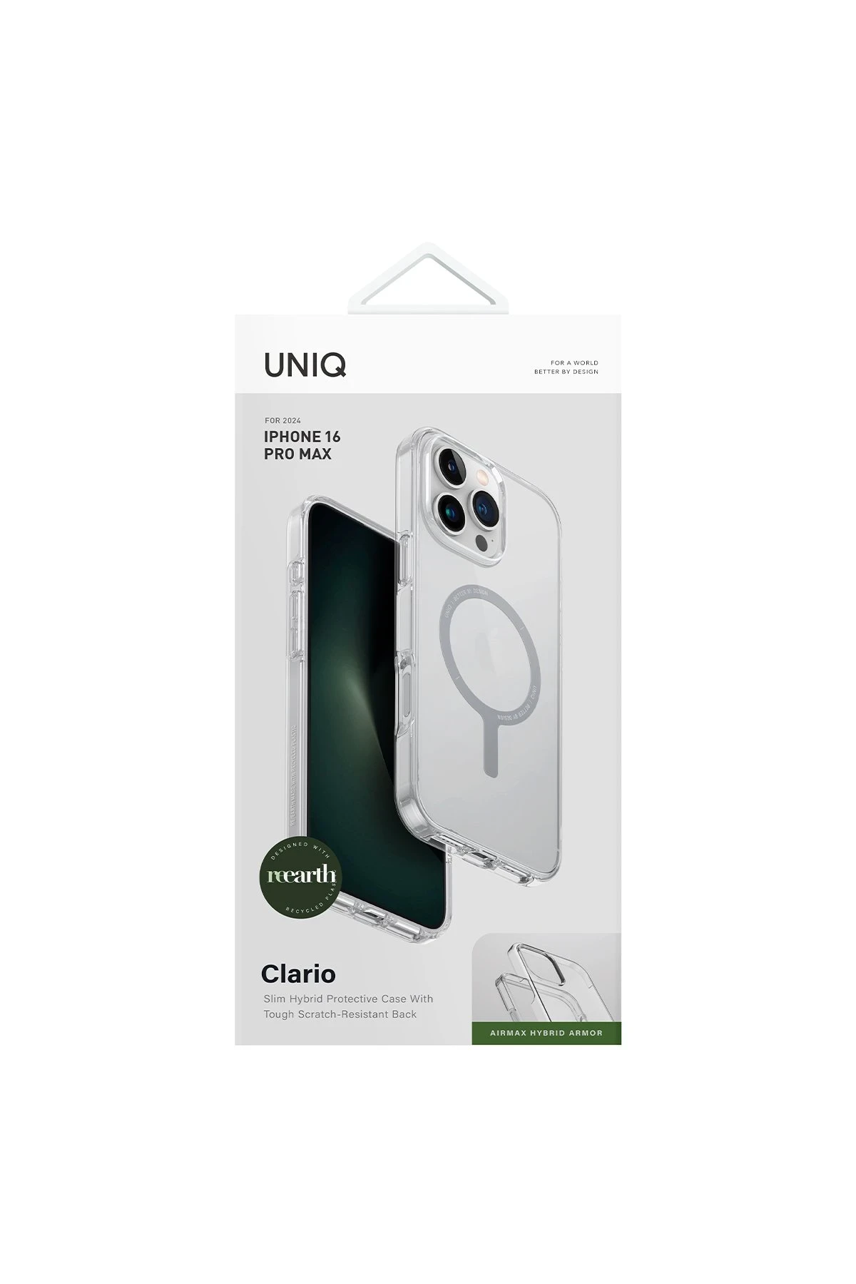 Uniq iPhone 16 Pro Clario Magsafe Kapak