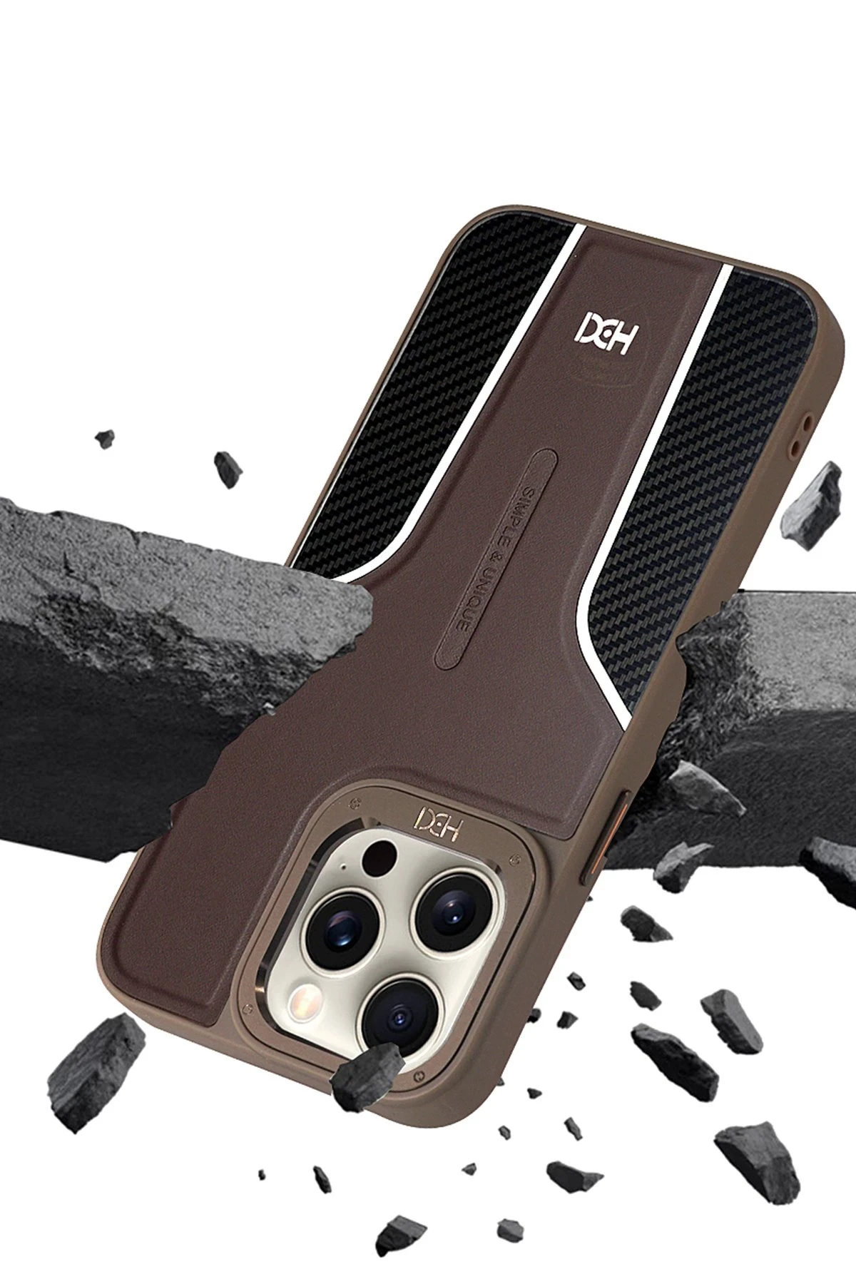 HDD iPhone 15 Pro Max HBC-264 Lambor Karbon Fiber Sport Kapak
