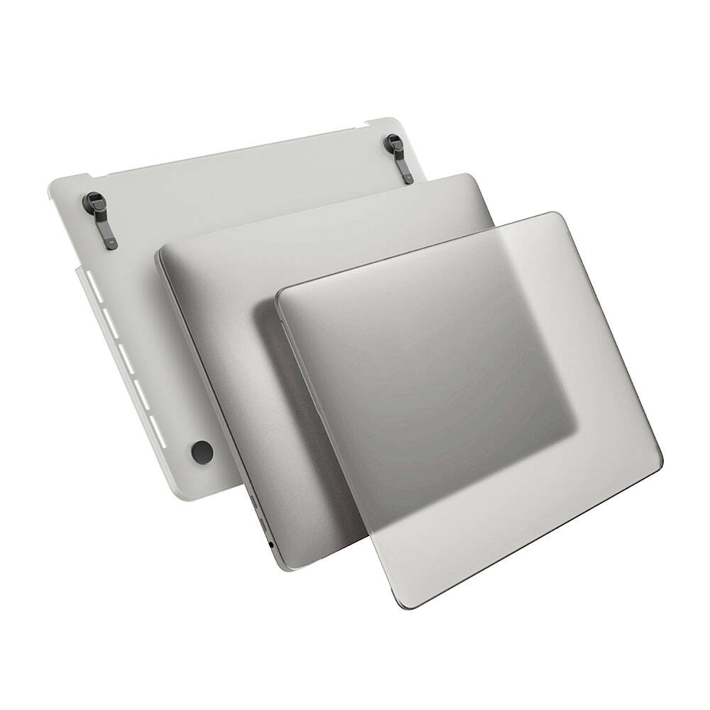Apple Macbook 15' Air M2 2023 A2941 Wiwu Macbook iShield Standlı Shield Kapak
