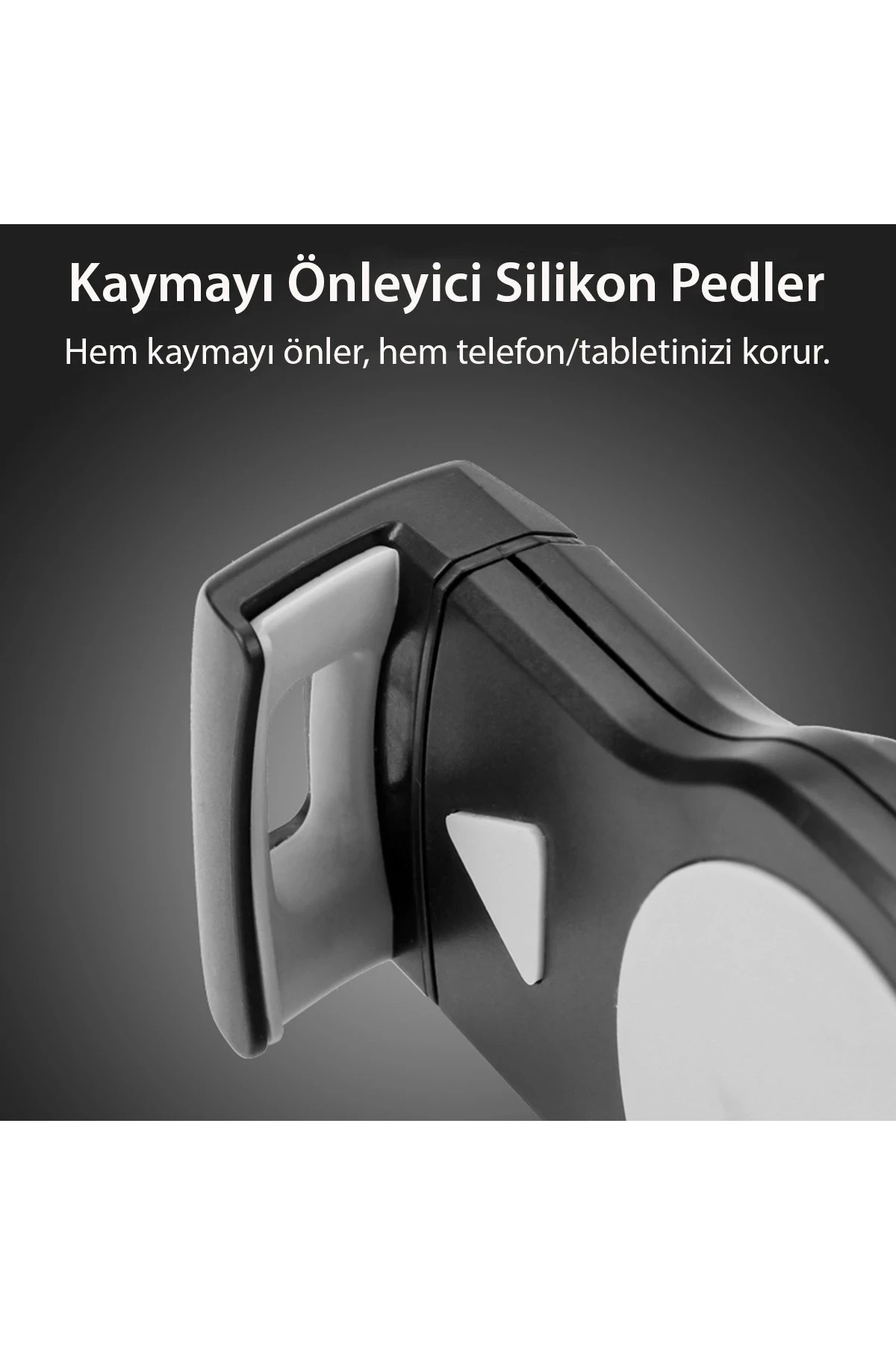 Yesido C29 360 Derece Ayarlanabilir Klipsli Koltuk Arkası Telefon Tablet Tutucu