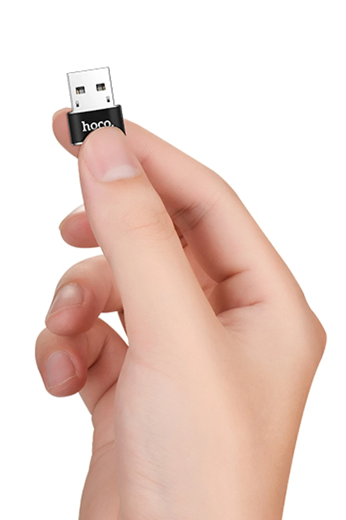 Hoco. UA6 Tak Çalıştır USB to Type-C Dönüştürücü