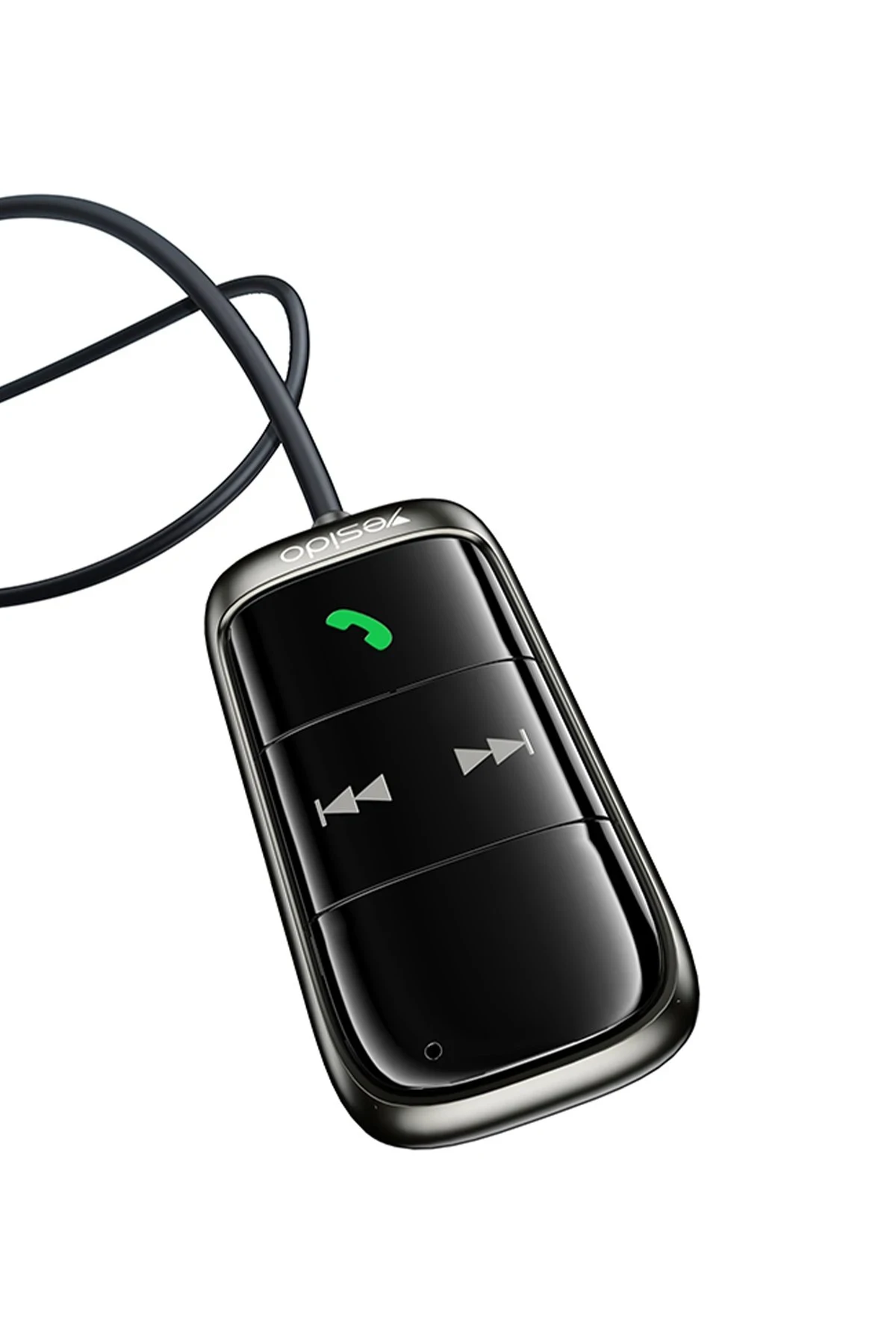 Yesido YAU32 Esnek Usb Kablo Çıkışlı BT 5.0 FM Transmitter